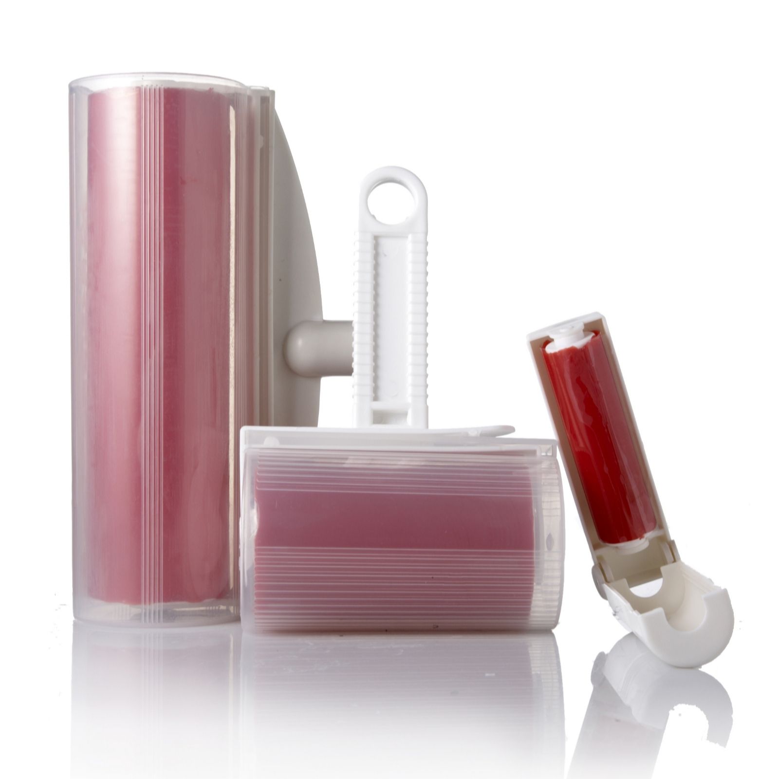 Set of 3 Lint Removers Including Extending Pole QVC UK