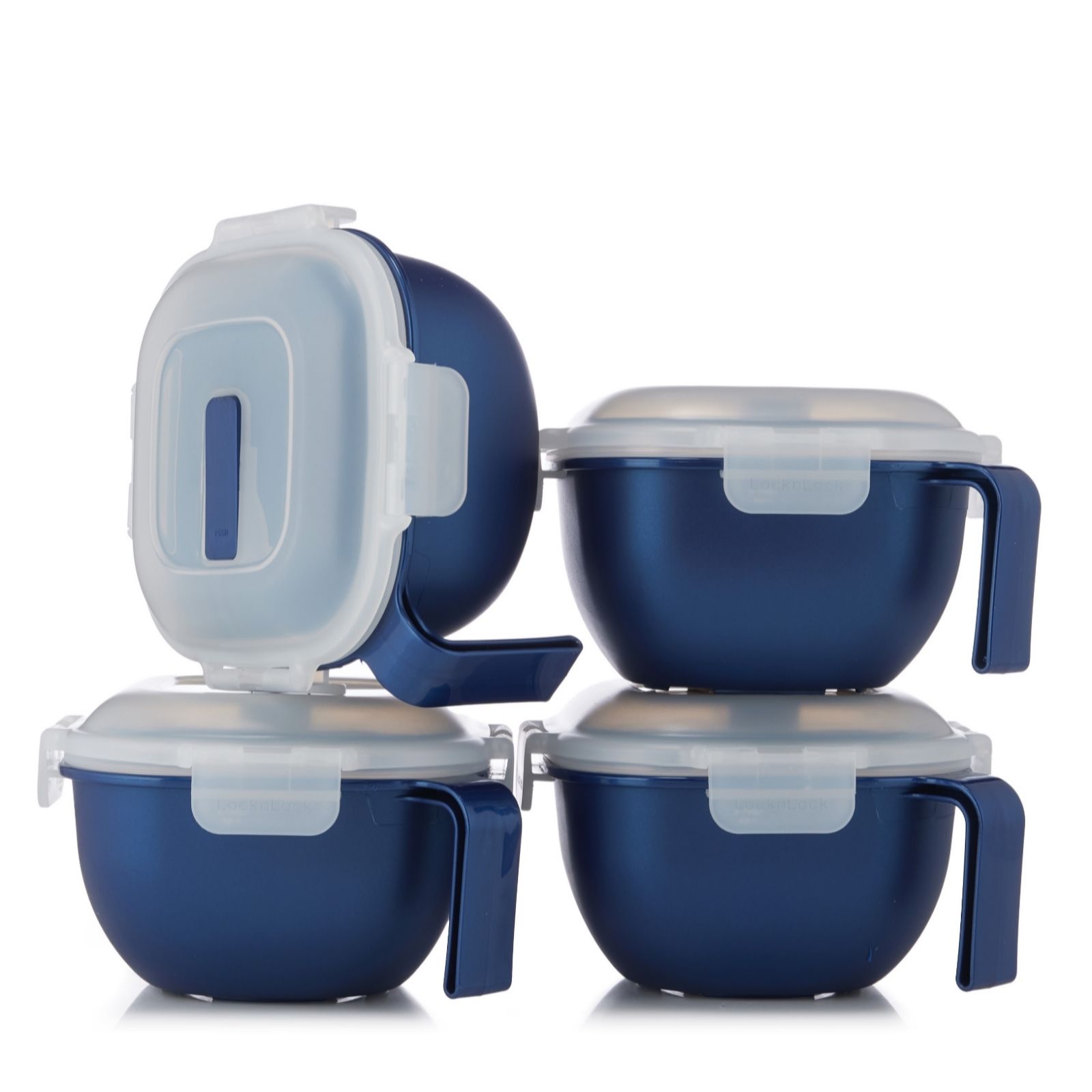 Outlet Lock & Lock Set of 4 Microwave Containers