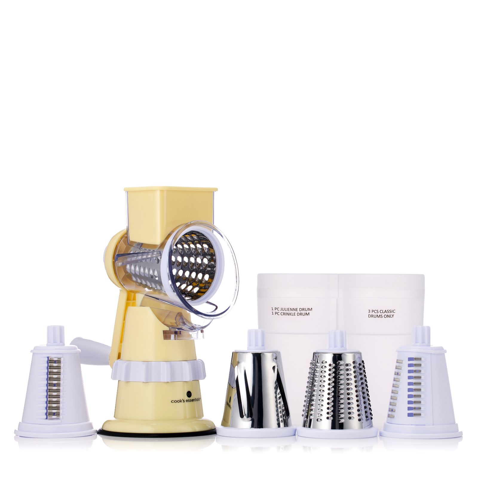 Cook's Essentials Ultimate Speed Grater with Accessories