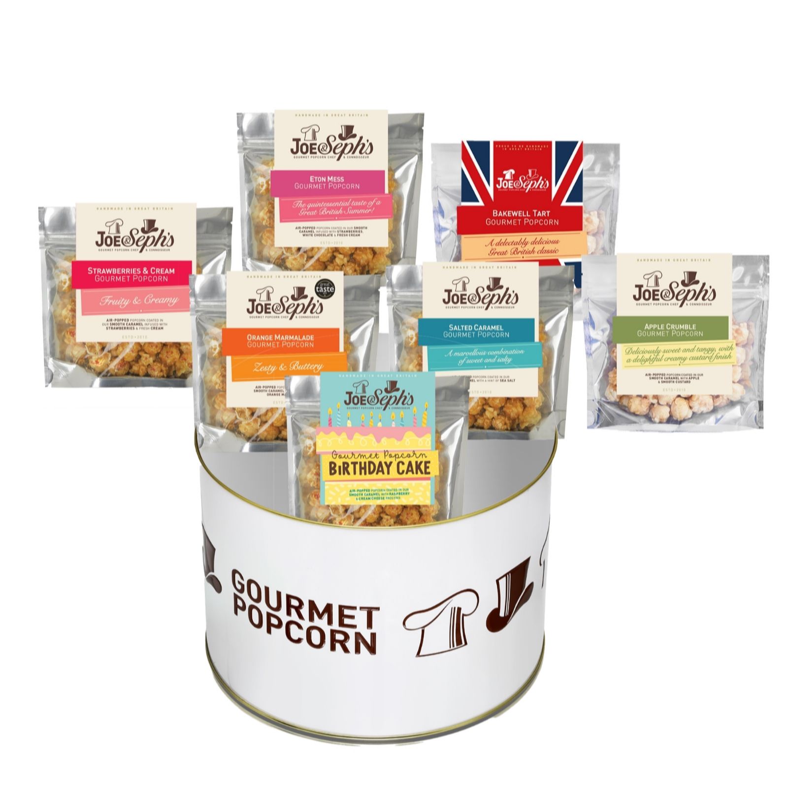 Joe & Seph's Best Of British Desserts Tin