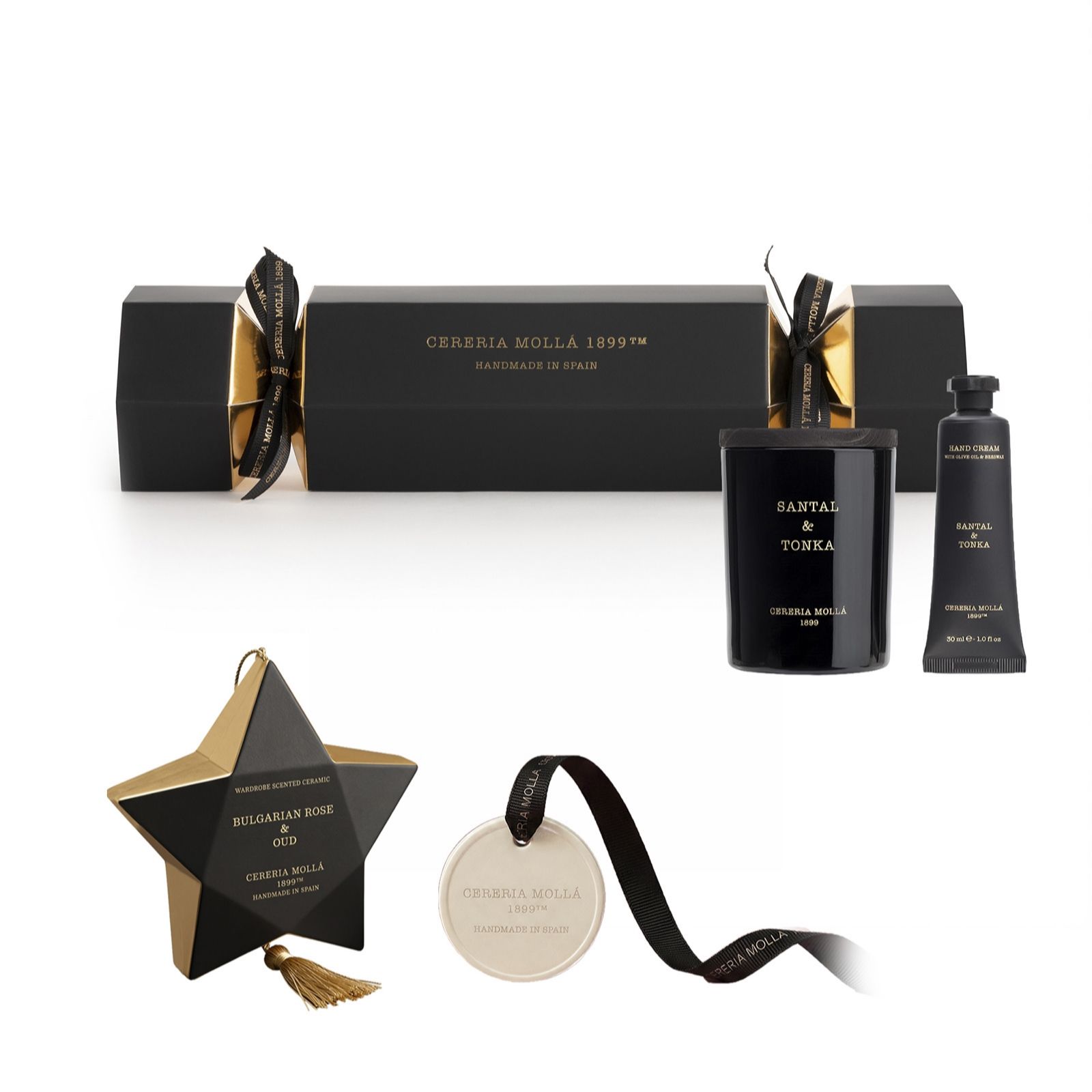 Cereria Molla 1889 Christmas Cracker and Hanging Star Set