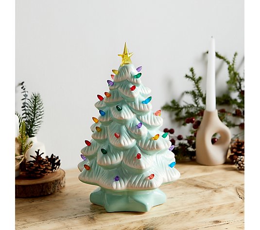 Mr Christmas Illuminated Ceramic Nostalgic Tree