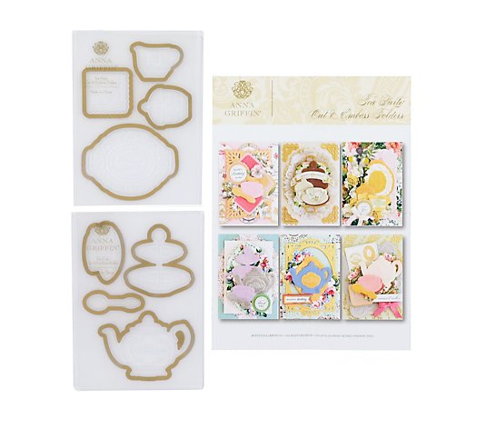 Anna Griffin Tea Party Cut and Emboss Folders