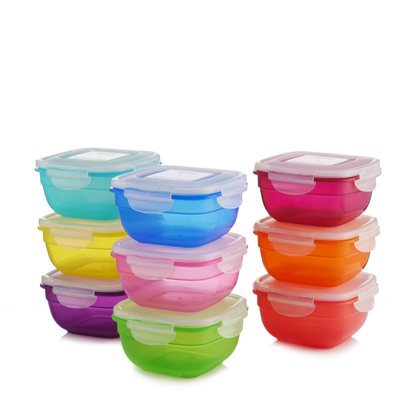 Outlet Lock & Lock Set of 9 Stackable Containers - QVC UK