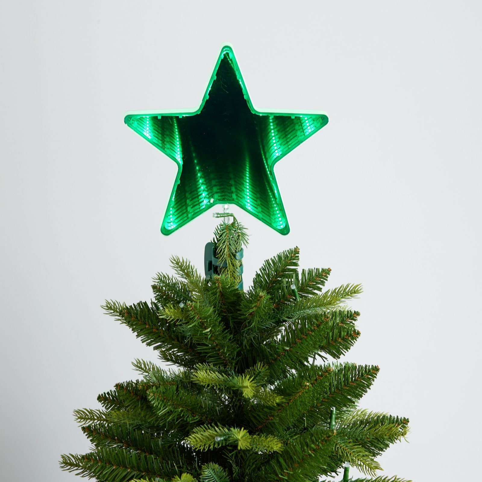 Santa Express Infinity Star Tree Topper