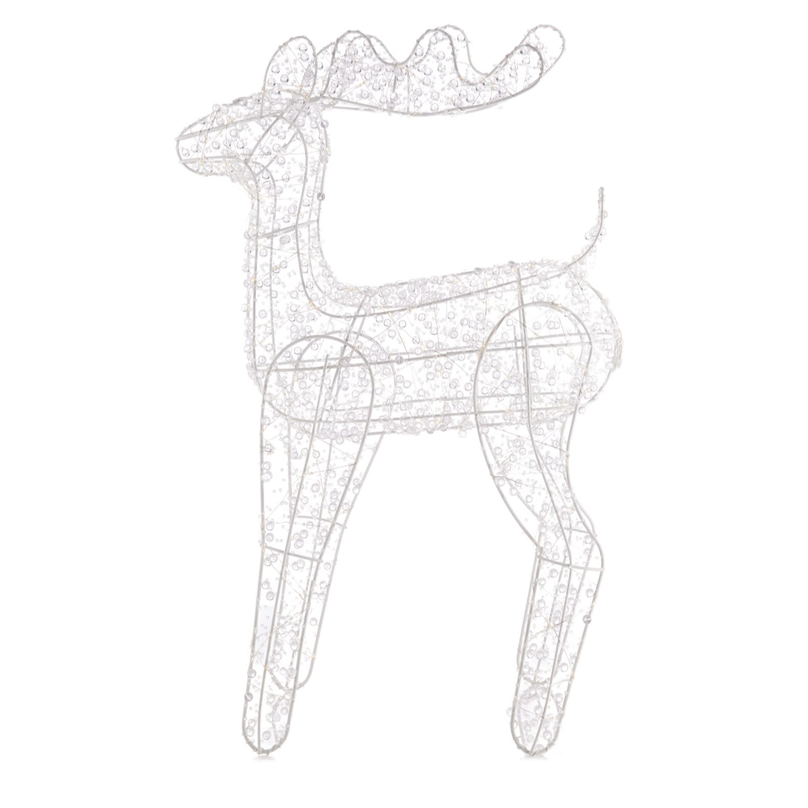 Outlet Home Stories Pre Lit Indoor/Outdoor Crystal Look