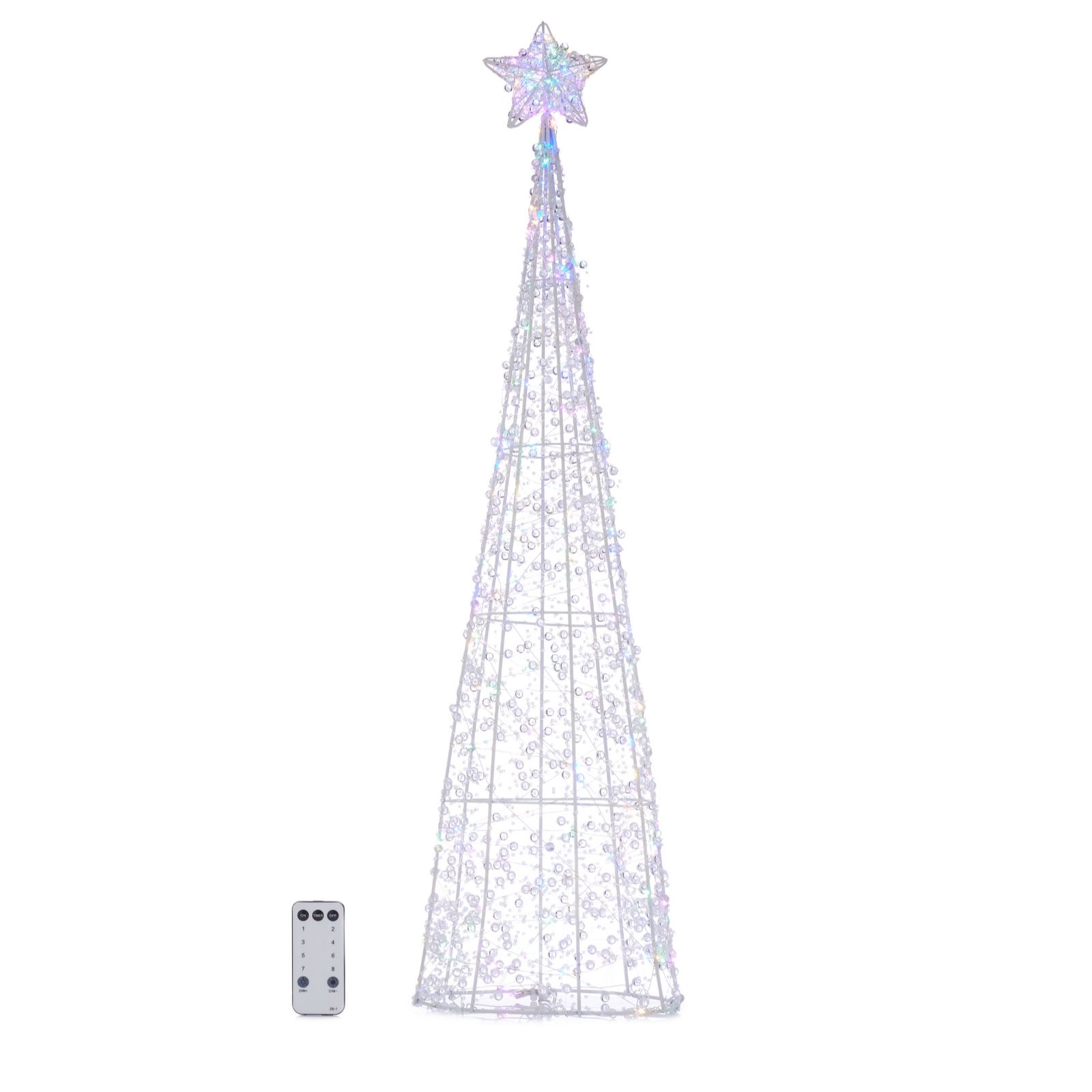 Outlet Home Stories Pre Lit Indoor/Outdoor Crystal Look