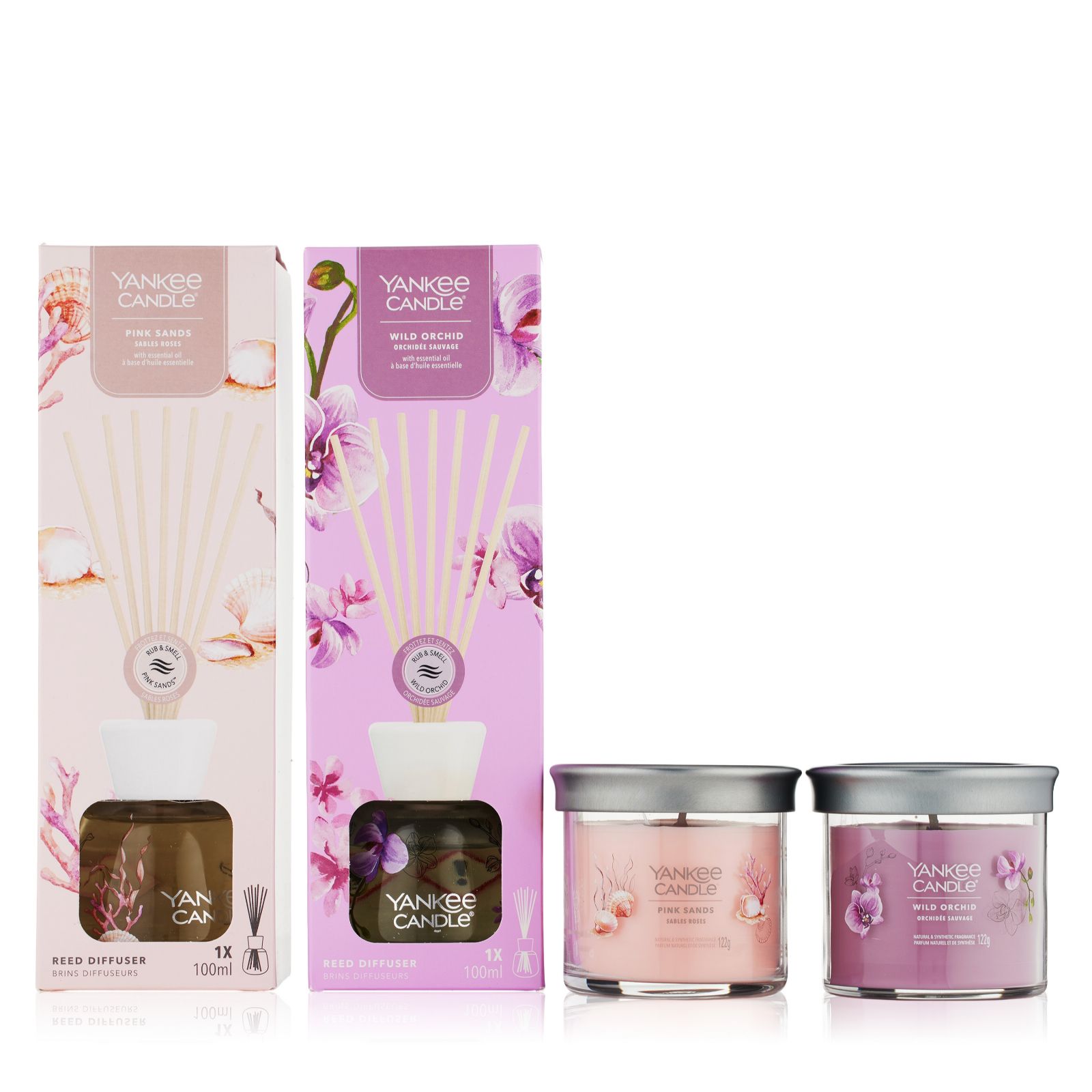 Yankee Candle Reed Diffuser and Tumbler Bundle
