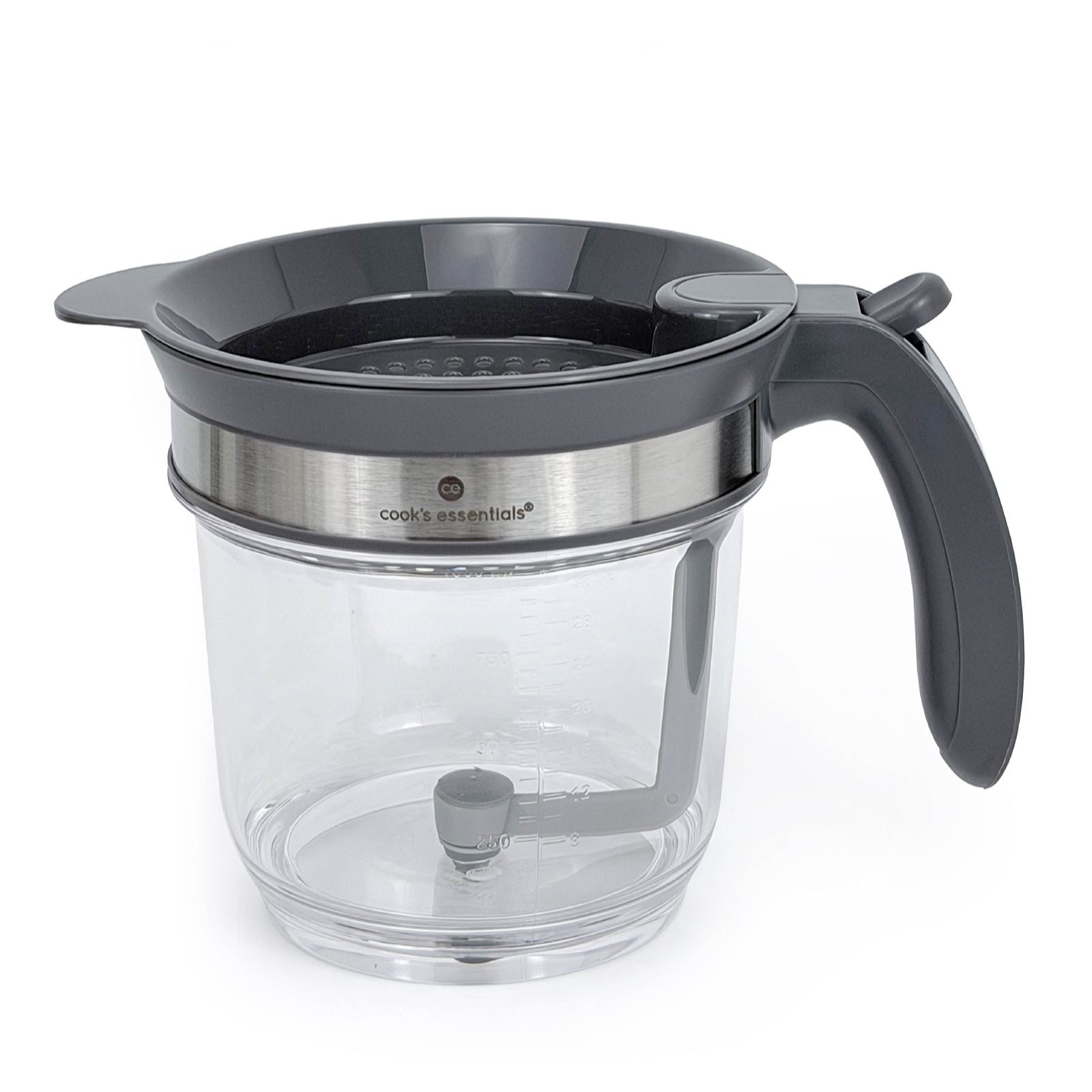 Cook's Essentials Gravy Fat Seperator Jug