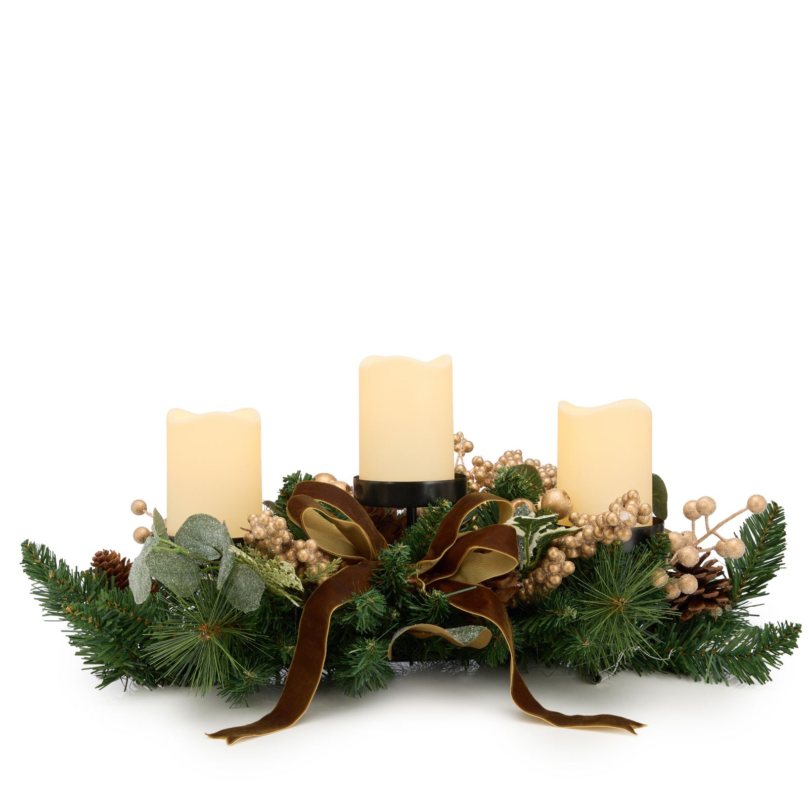 Sara By Sara Davies Luxury 3 Candle Centrepiece