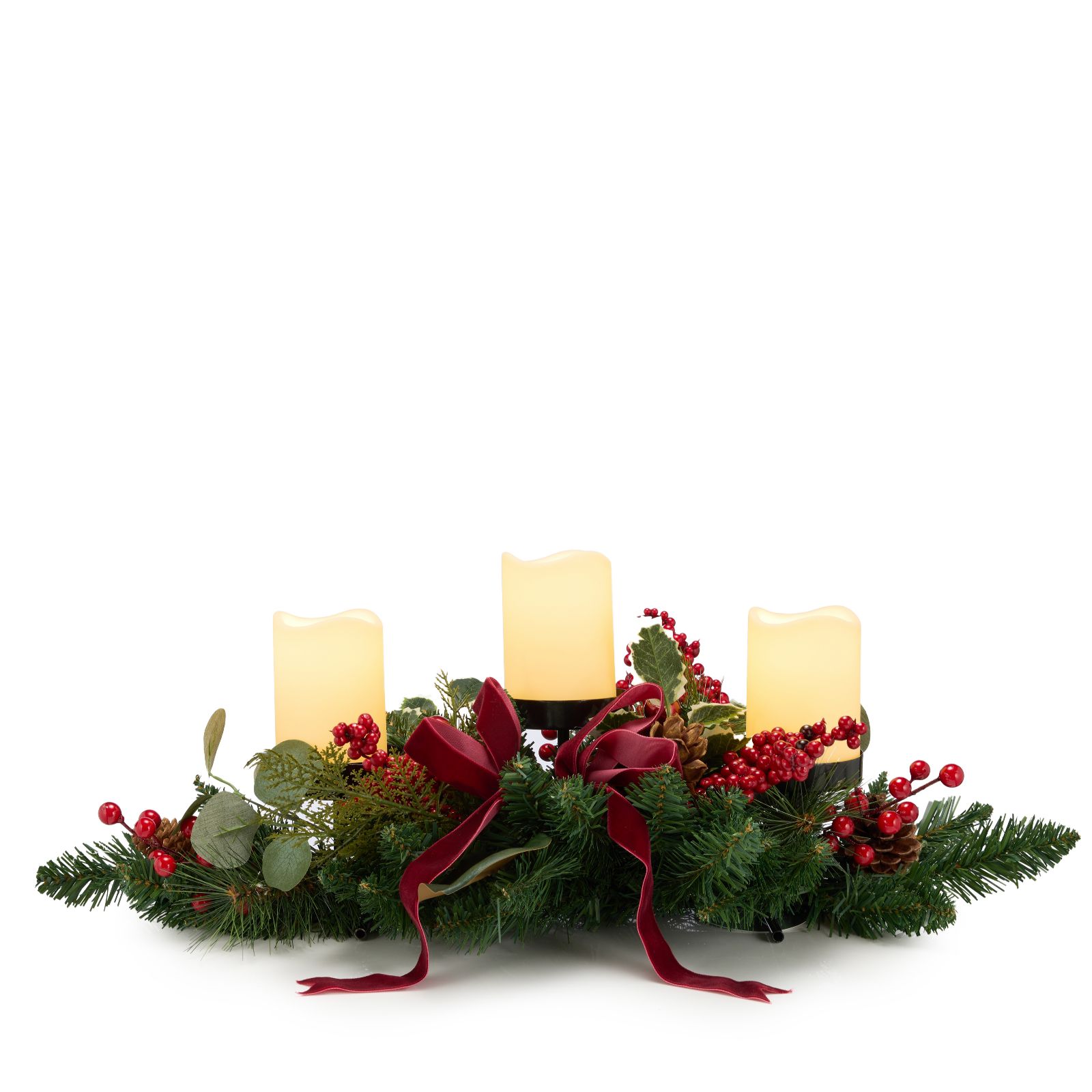 Sara By Sara Davies Luxury 3 Candle Centrepiece