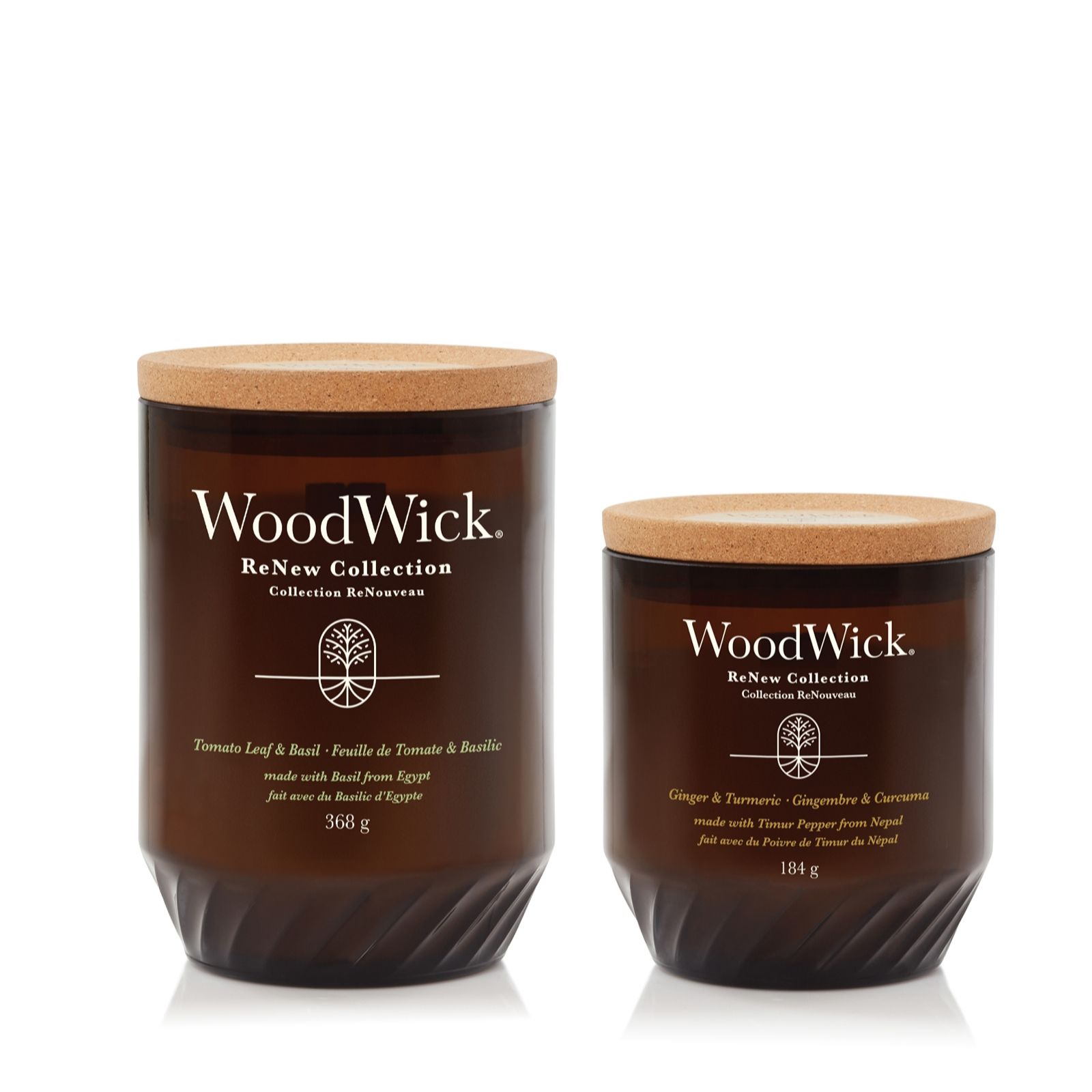 Woodwick Renew Collection Pair of Candles