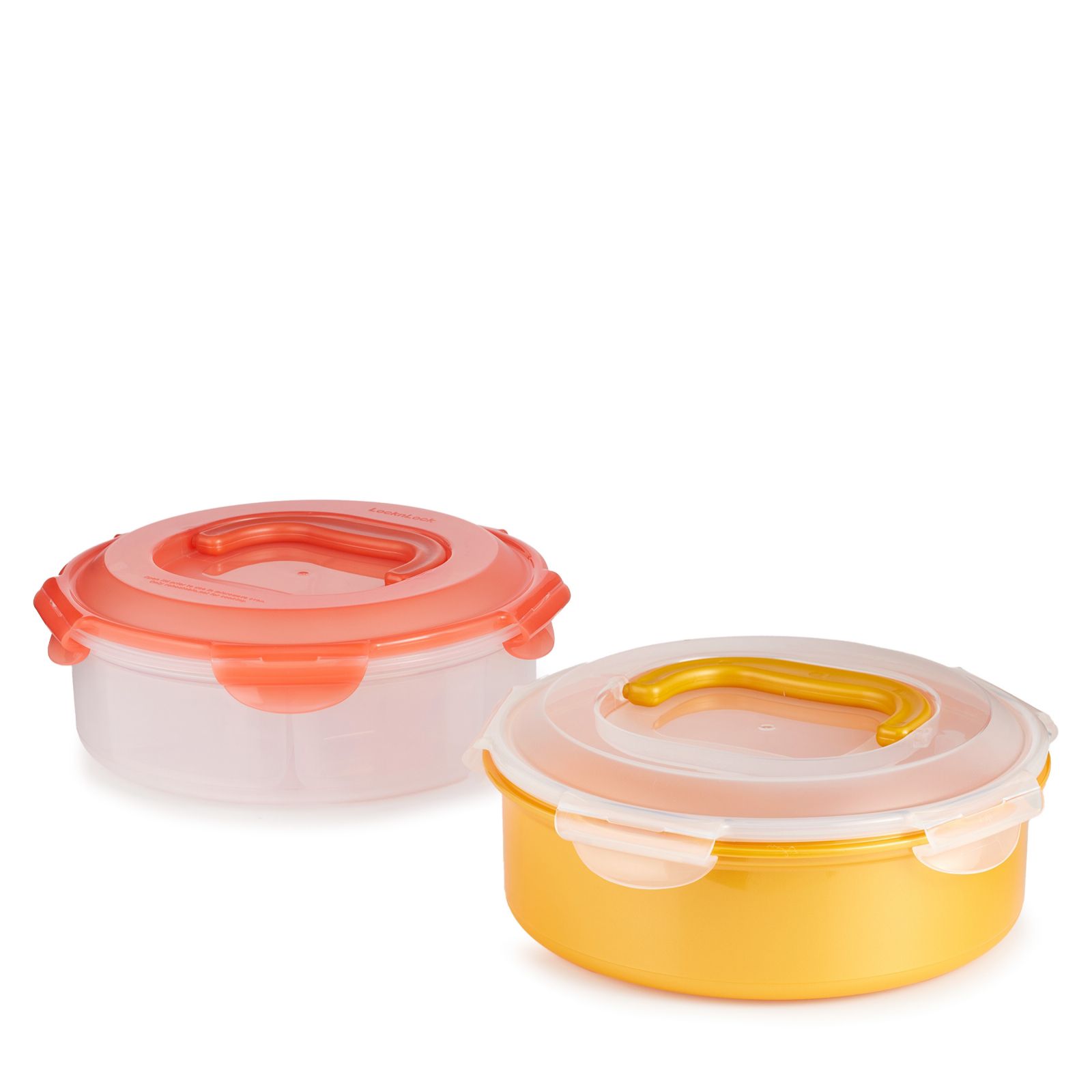 Lock & Lock Set of 2 Appetiser Carrier Containers with Handles