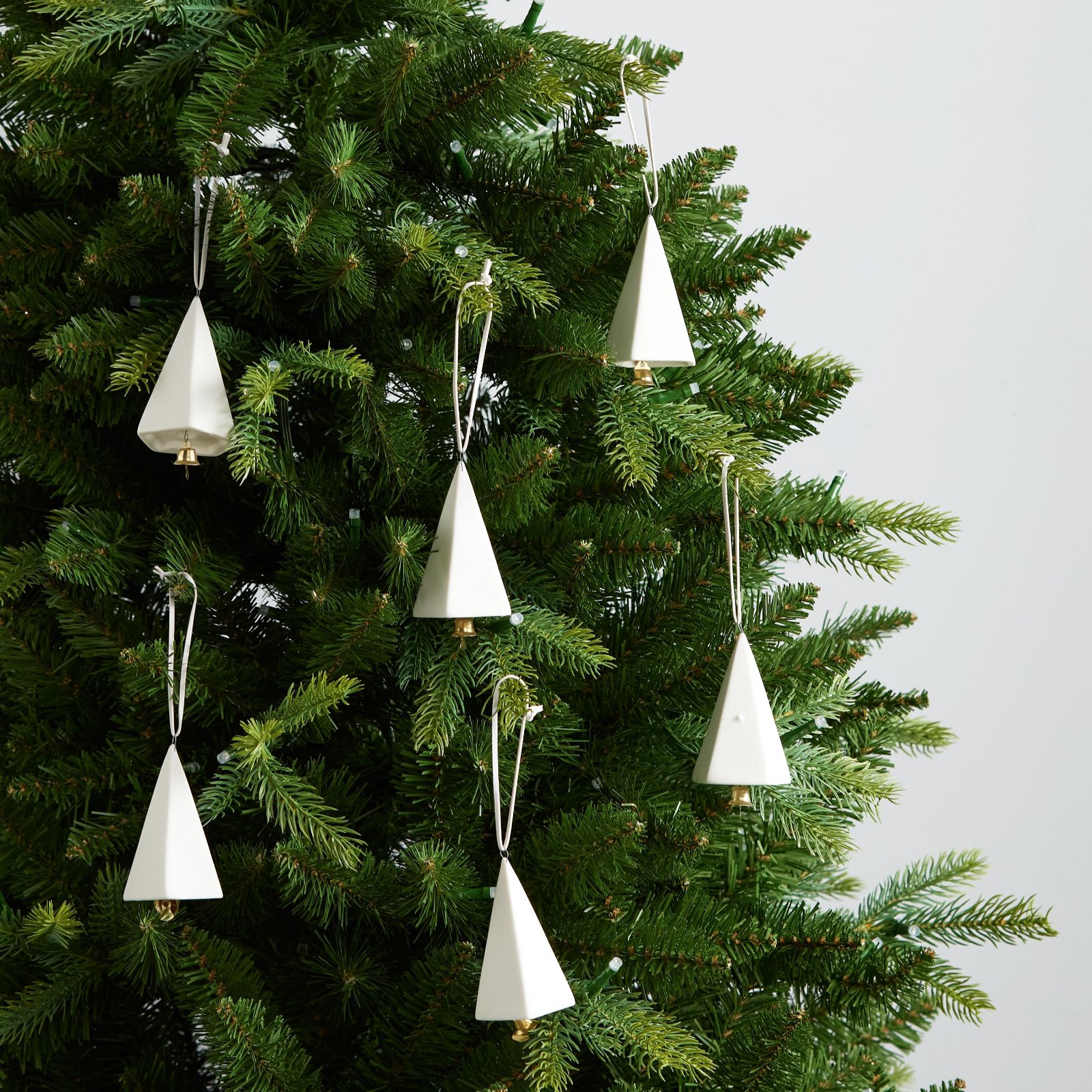 K by Kelly Hoppen Set of 6 Porcelain Tree Decorations