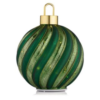 Home Stories Pre Lit 20cm Rotating Vintage Style Bauble