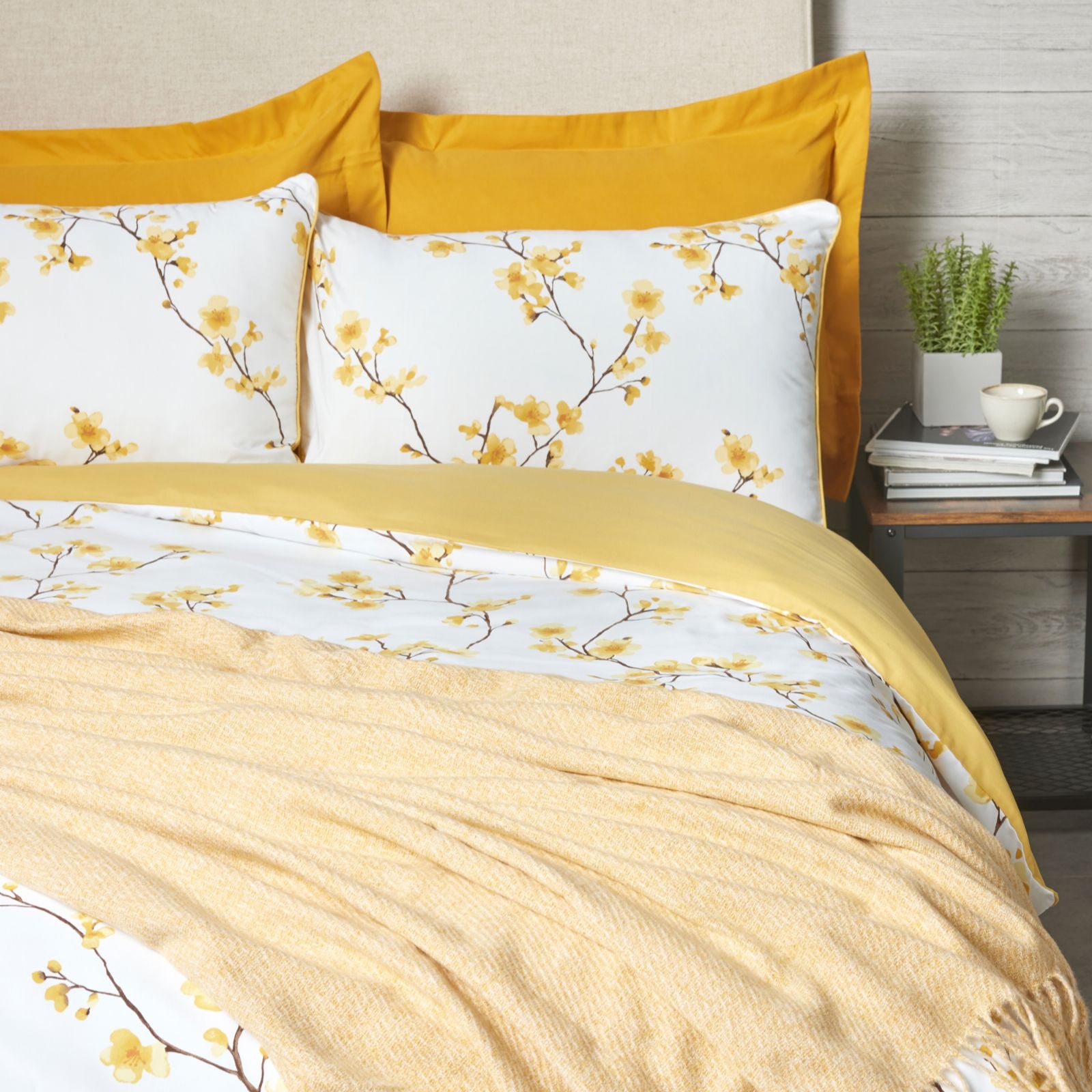 Outlet Cozee Home Ultimate 7 Piece Duvet Set & Throw Botanical