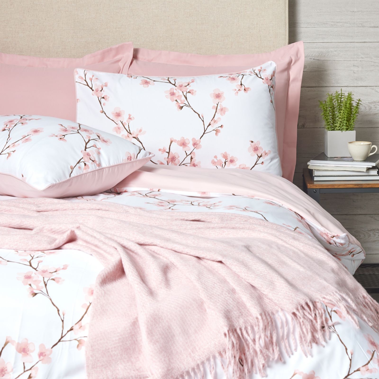 Outlet Cozee Home Ultimate 7 Piece Duvet Set & Throw Botanical