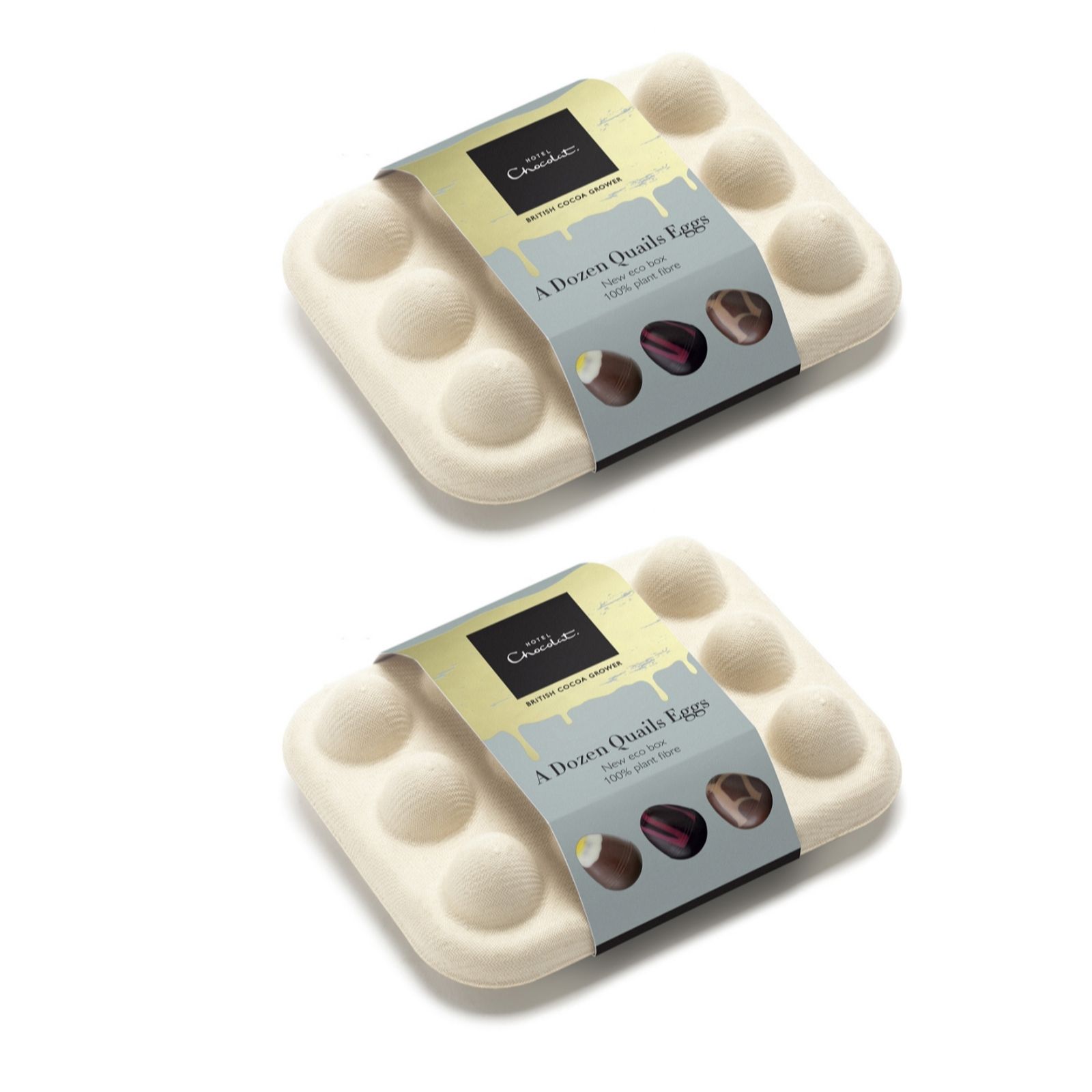 Hotel Chocolat Set of 2 Dozen Quail Eggs - QVC UK