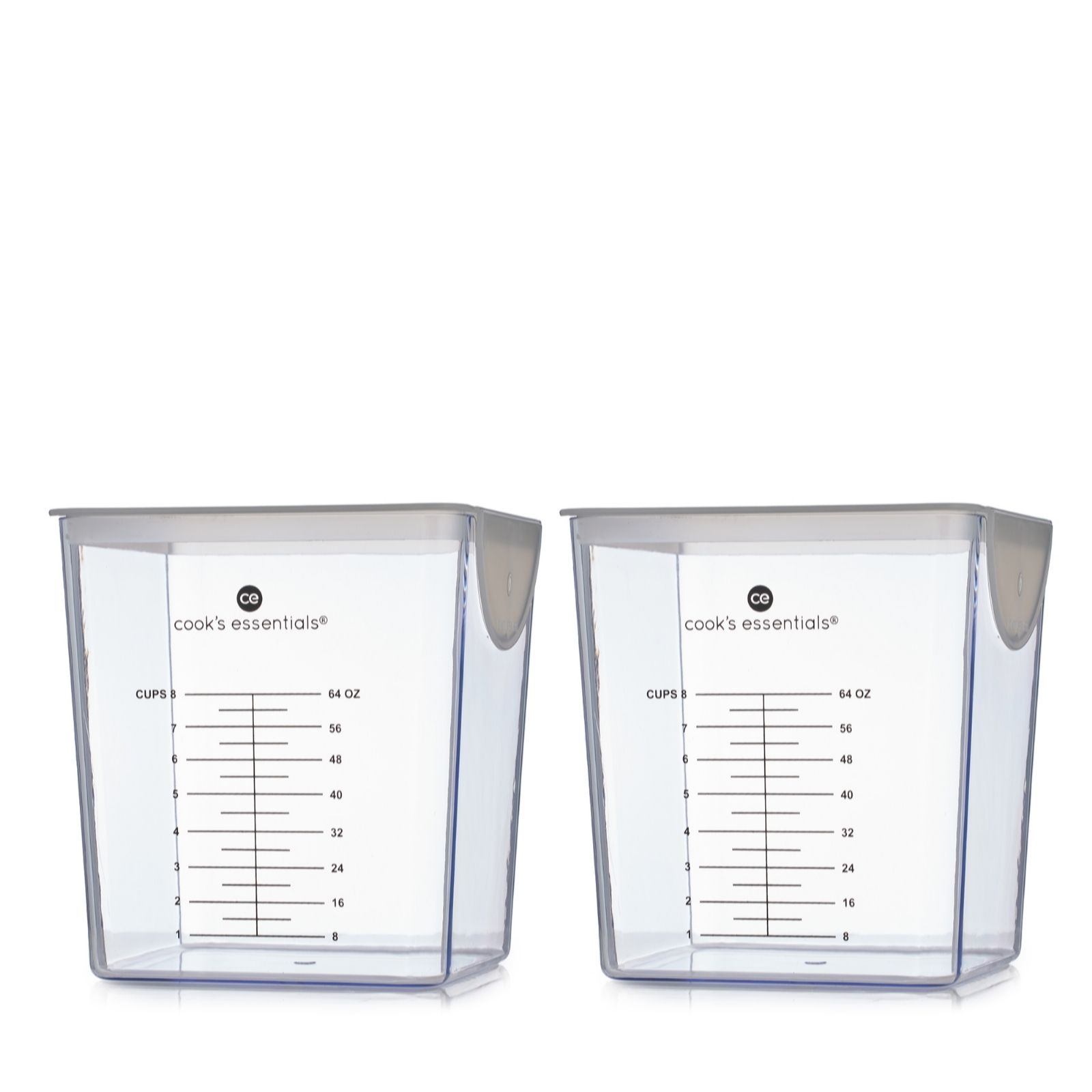 Cook's Essentials Speed Grater Set of 2 Catch Bins