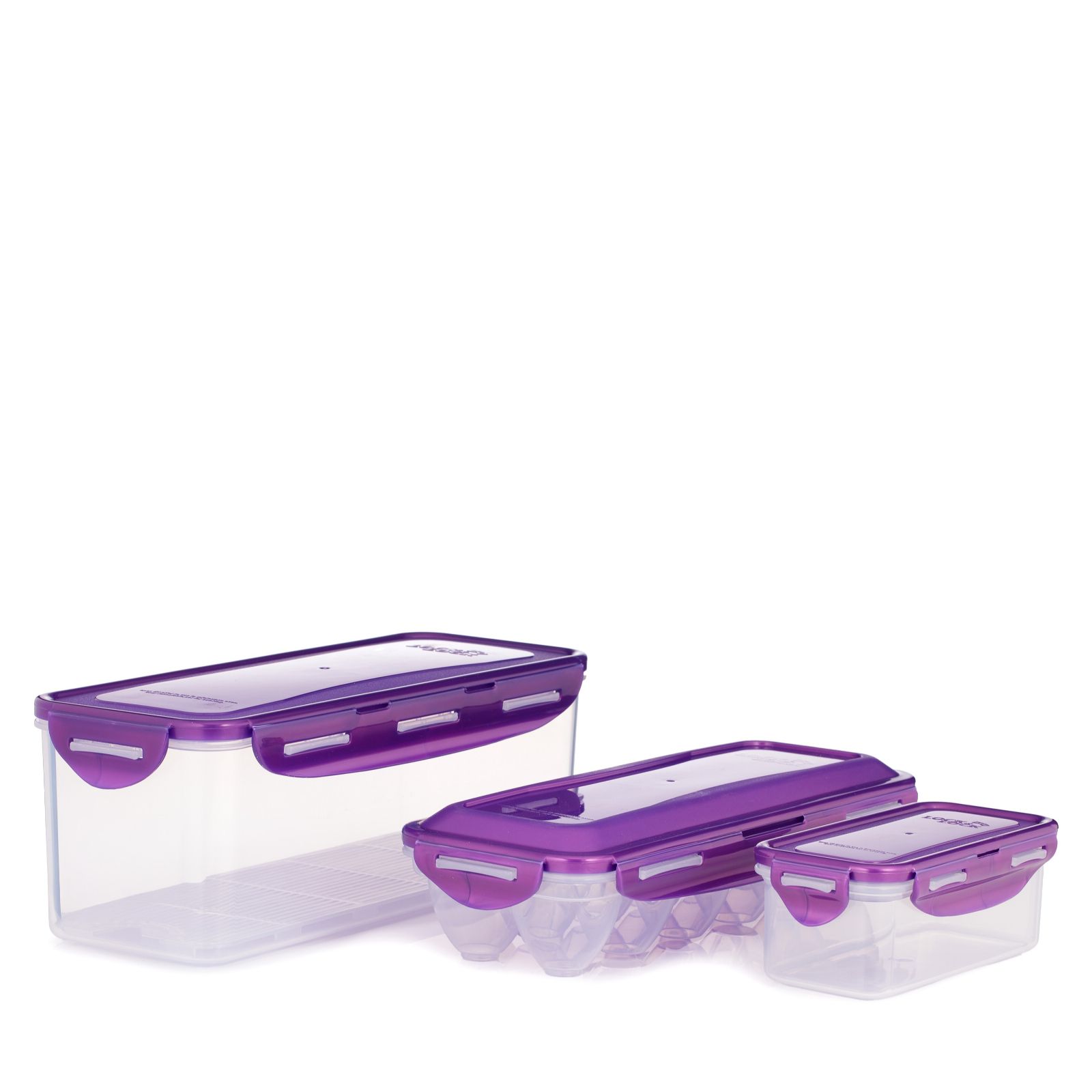 Lock & Lock 3 Piece Egg, Bread & Cheese Set