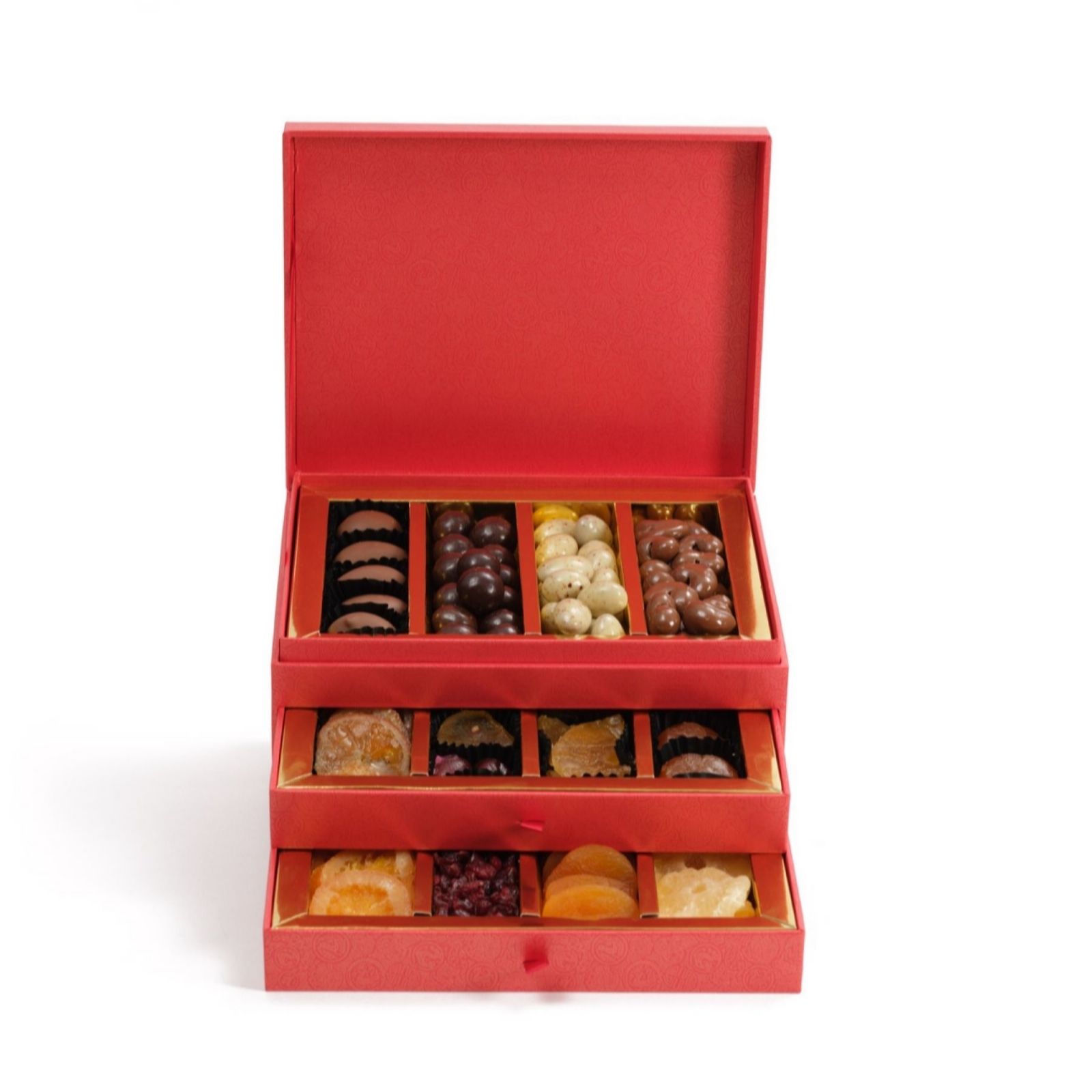 Walnut Tree 3 Tiered Jewel Box