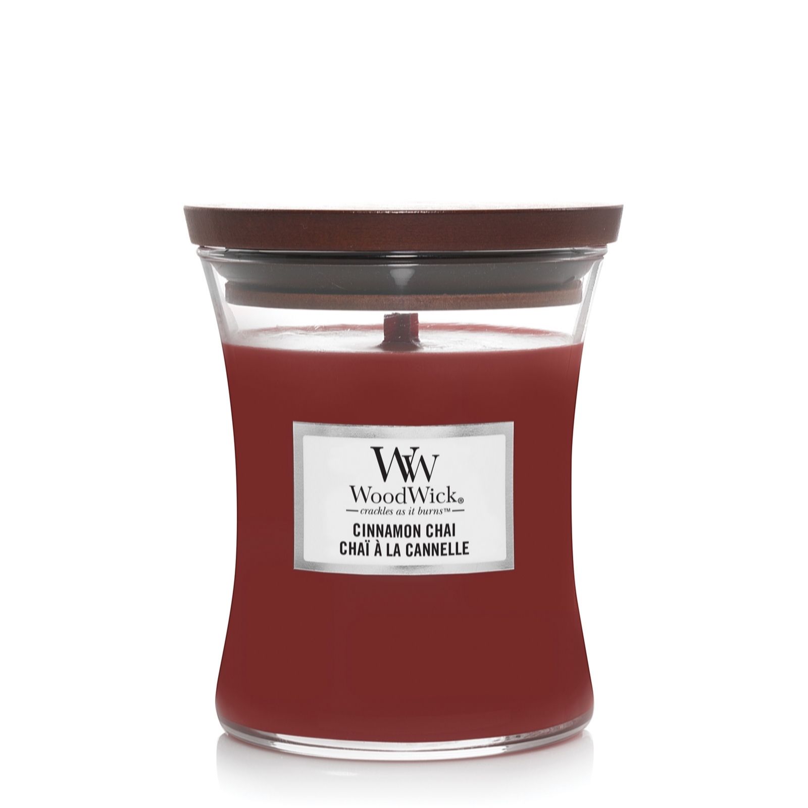 Woodwick Cinnamon Chai Medium Hourglass Candle