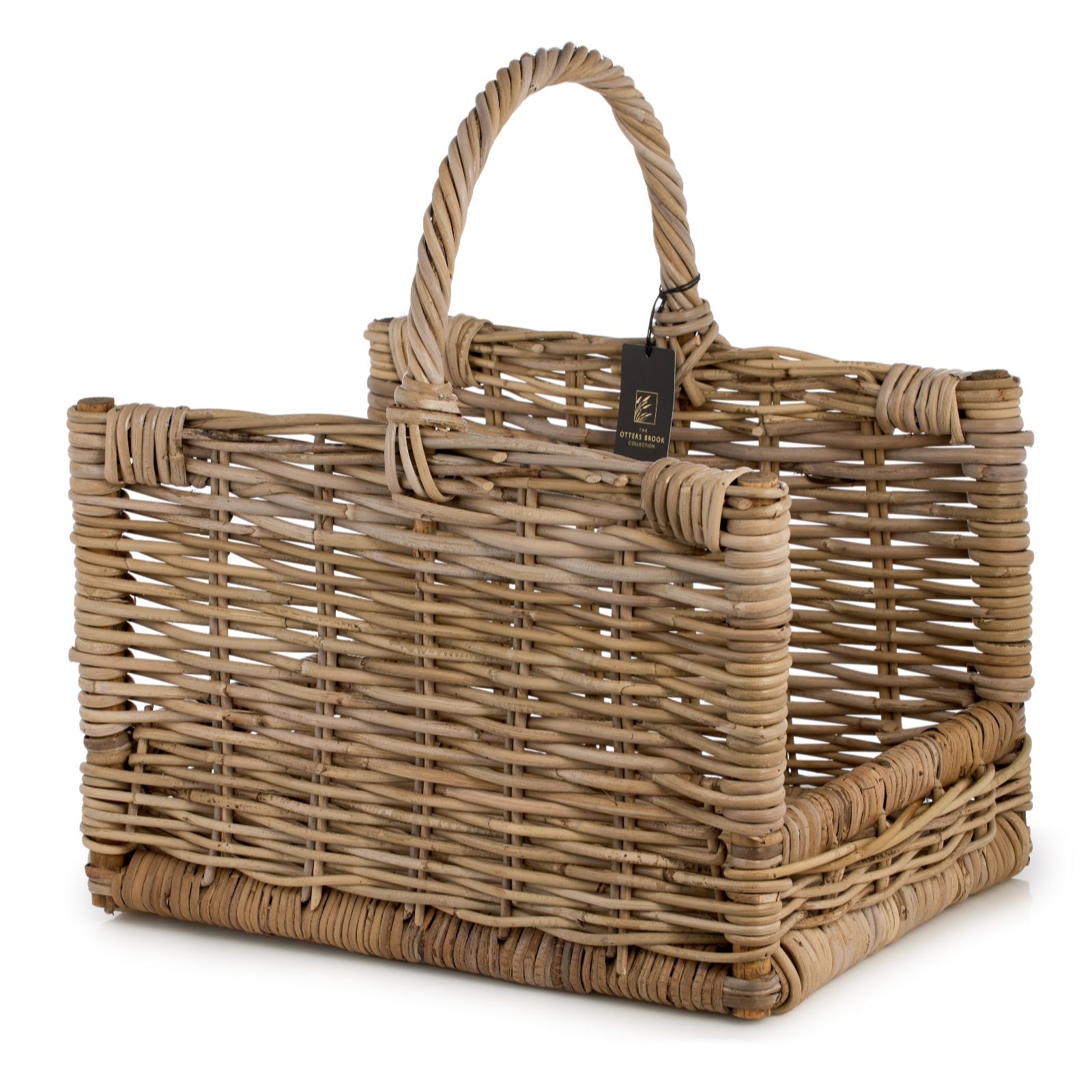 Otters Brook Grey Log Basket