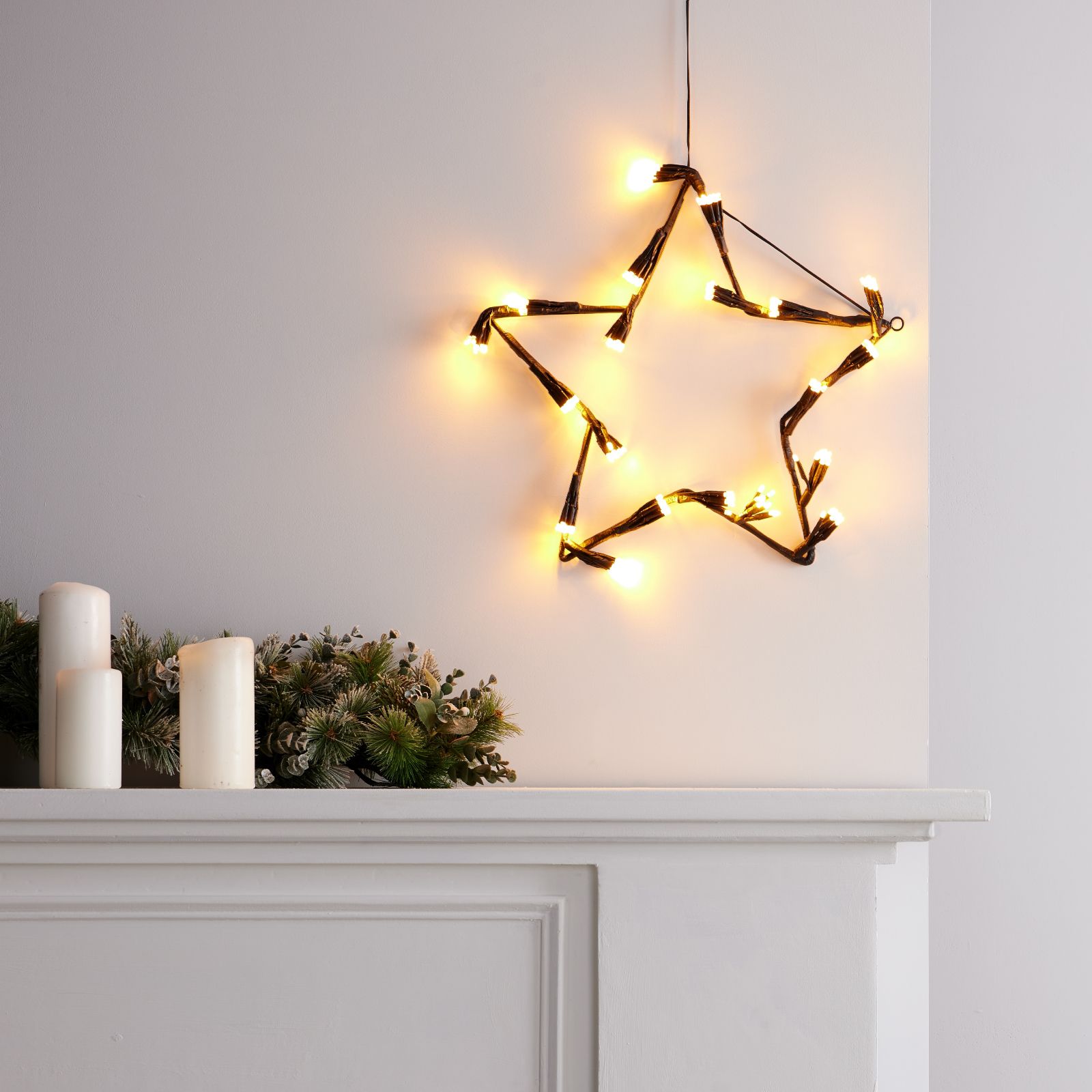 Home Stories Starburst LED Warm White Star Decor