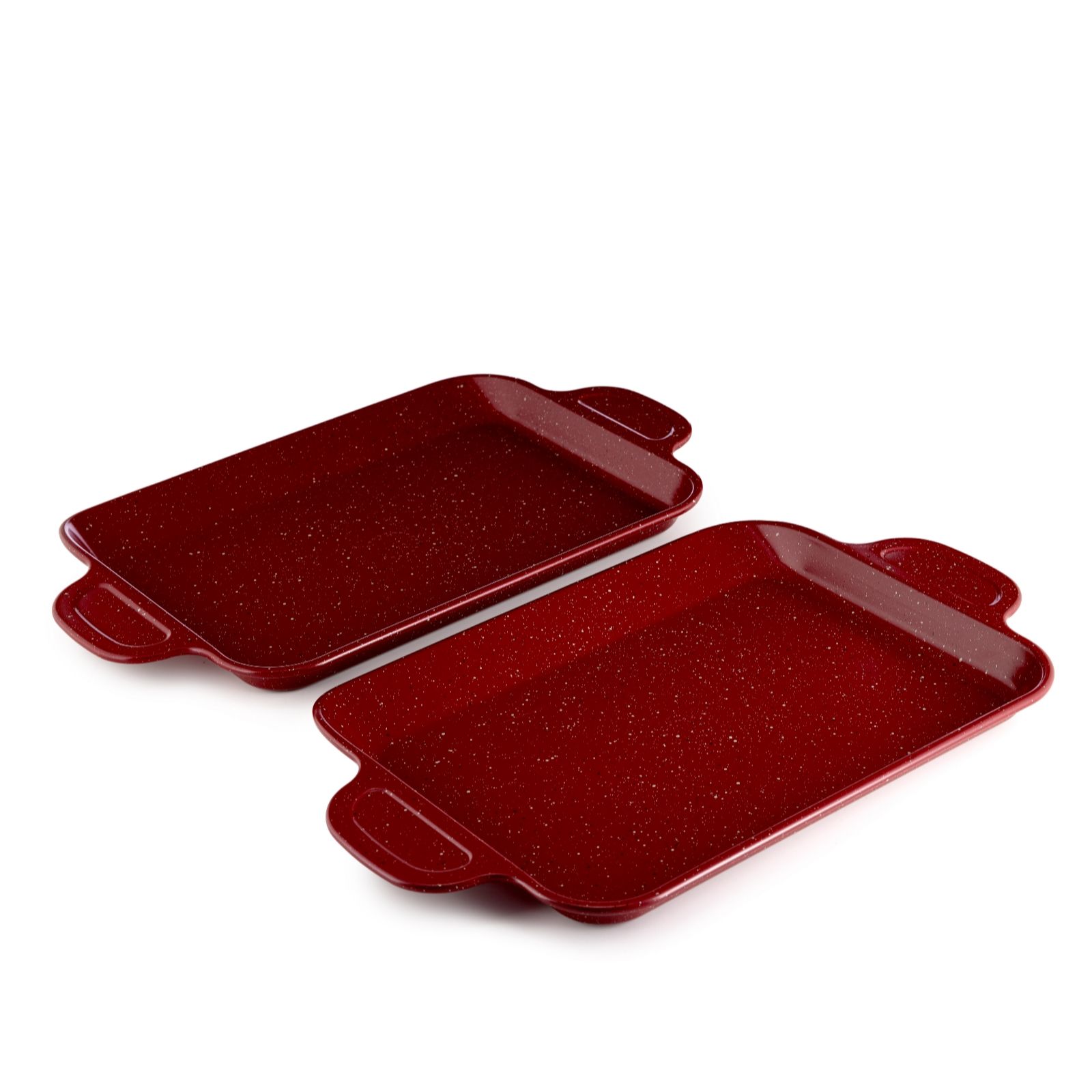 Outlet Curtis Stone Set of 2 Slide out Pans with Handles