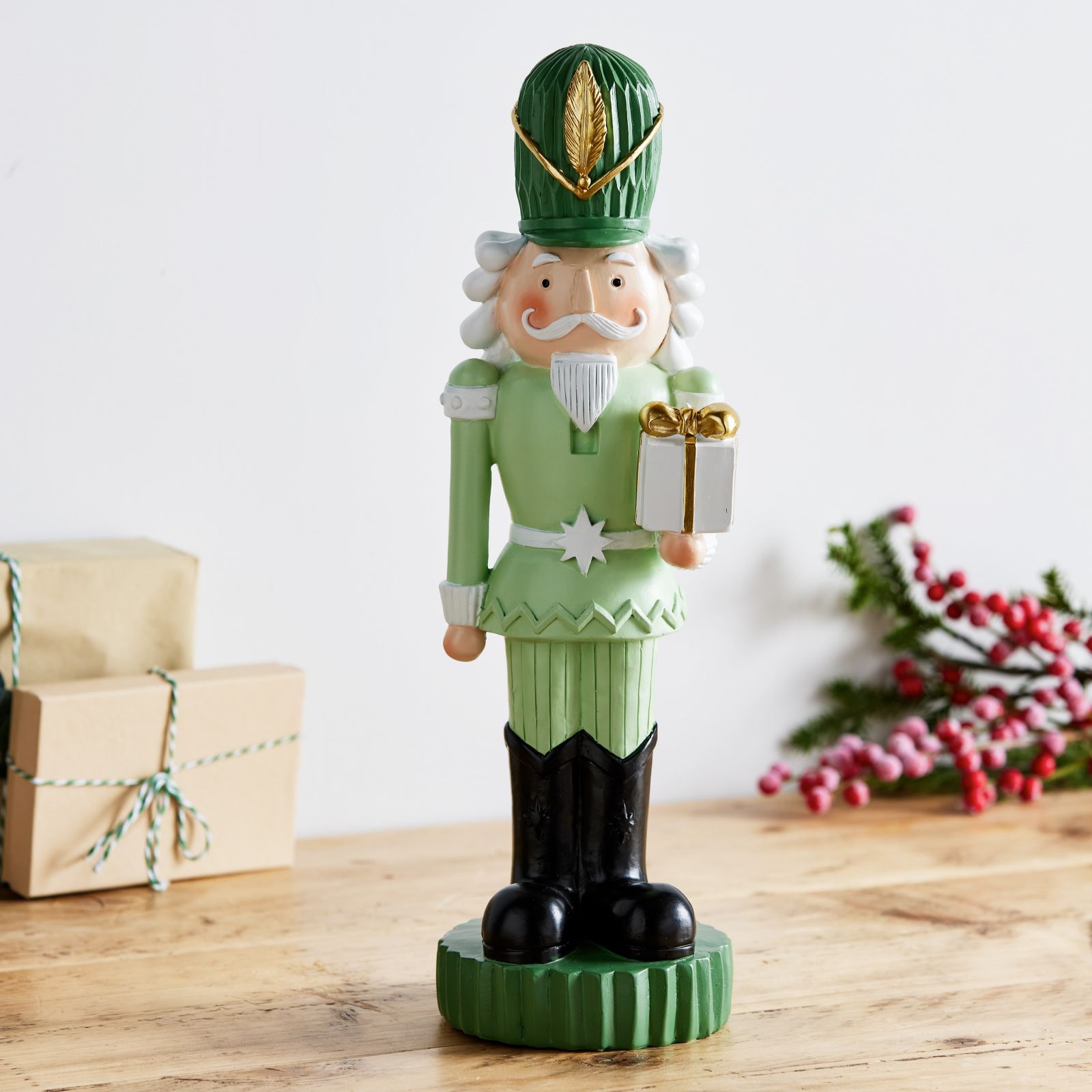 Santa Express 41cm Vintage Style Nutcracker