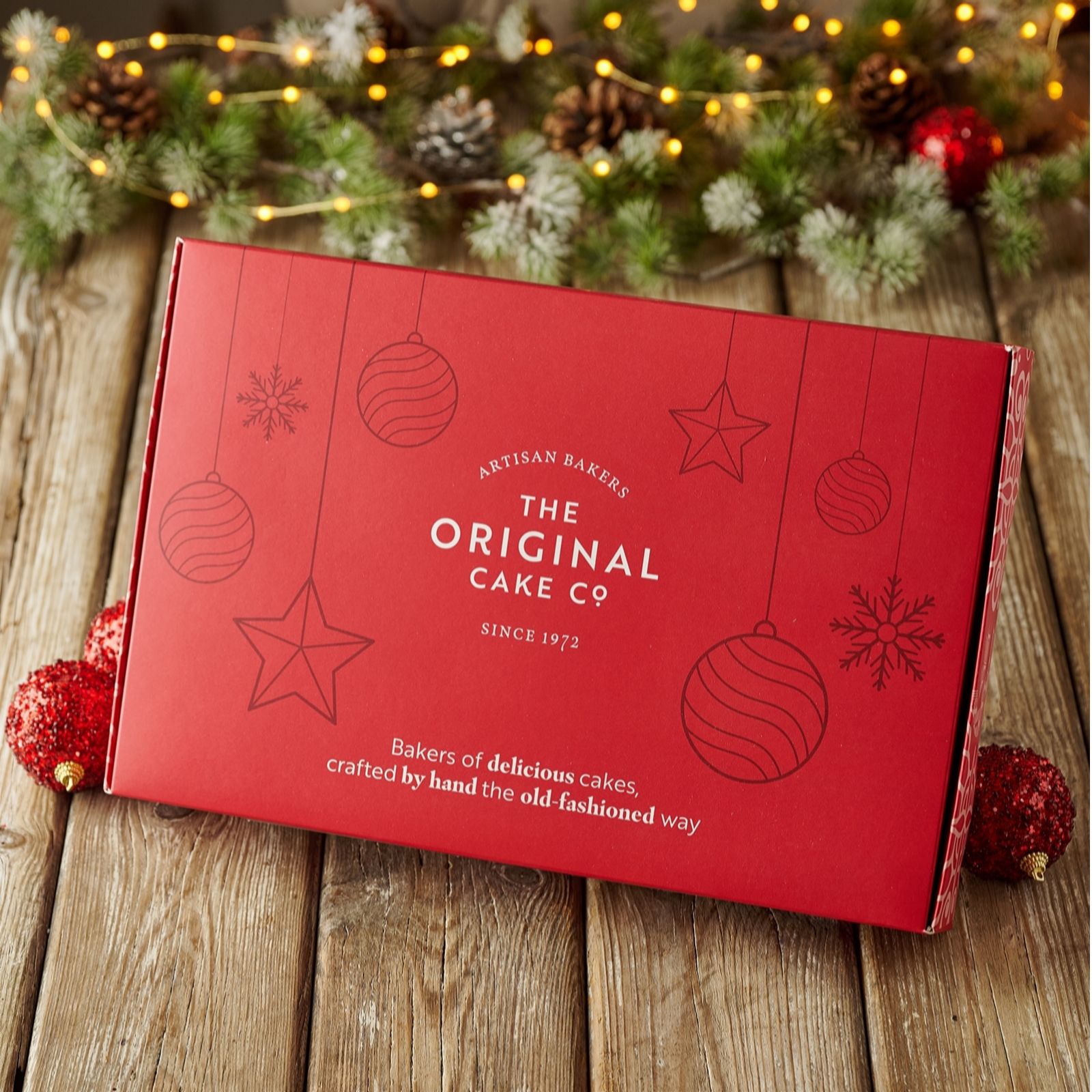 The Original Cake Company 12 Piece Festive Mini Loaf Selection Box
