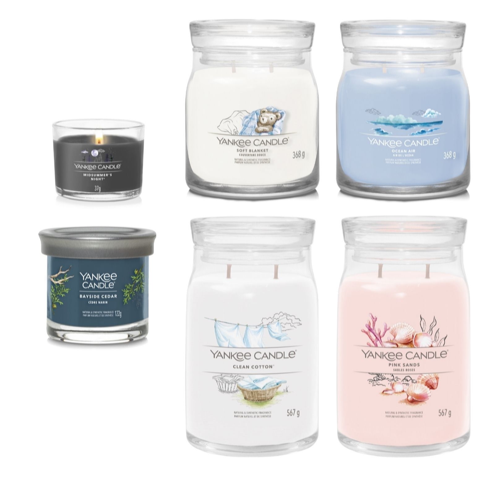 Yankee Candle The Joy Of Scent 6 Piece Bundle Collection