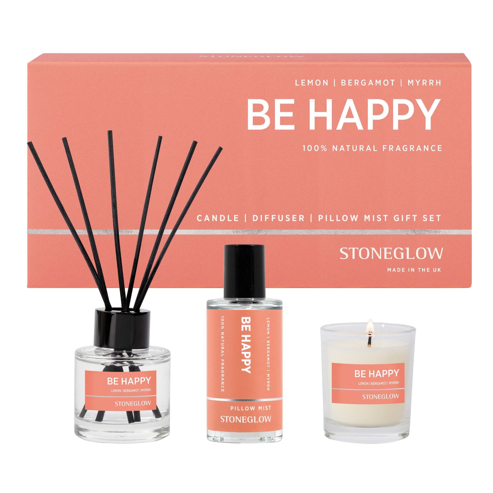 Stoneglow Wellbeing 3 Piece Gift Set