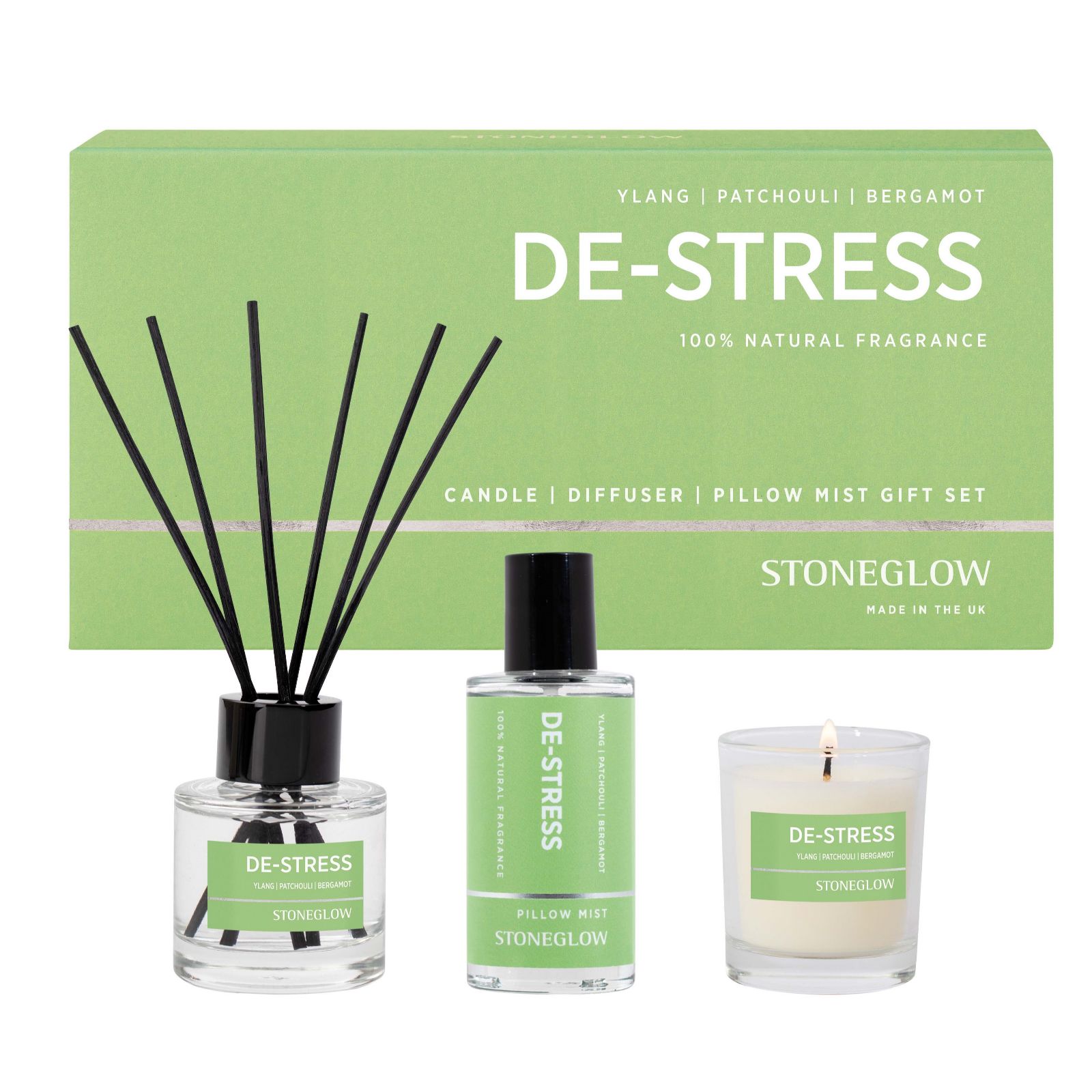 Stoneglow Wellbeing 3 Piece Gift Set