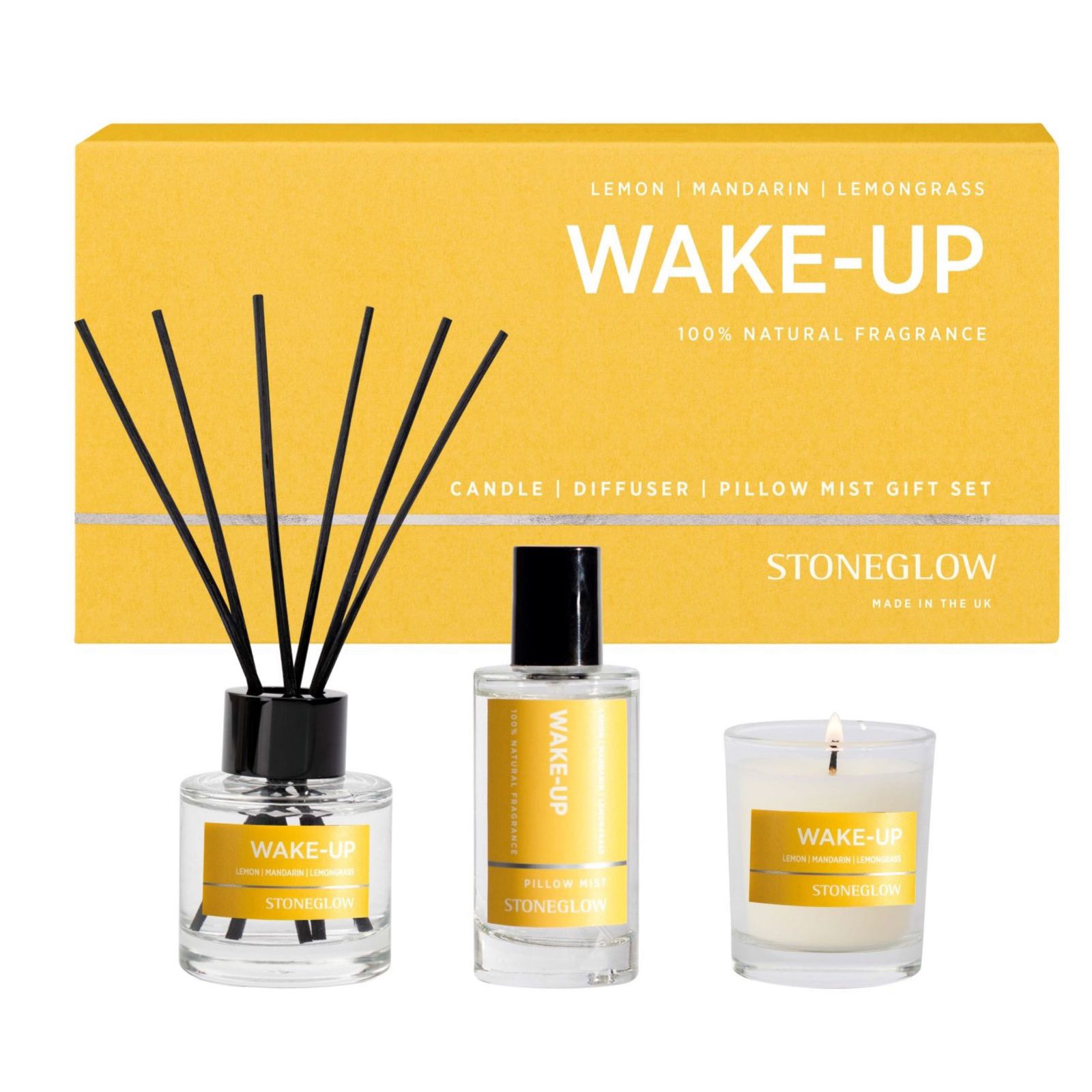 Stoneglow Wellbeing 3 Piece Gift Set