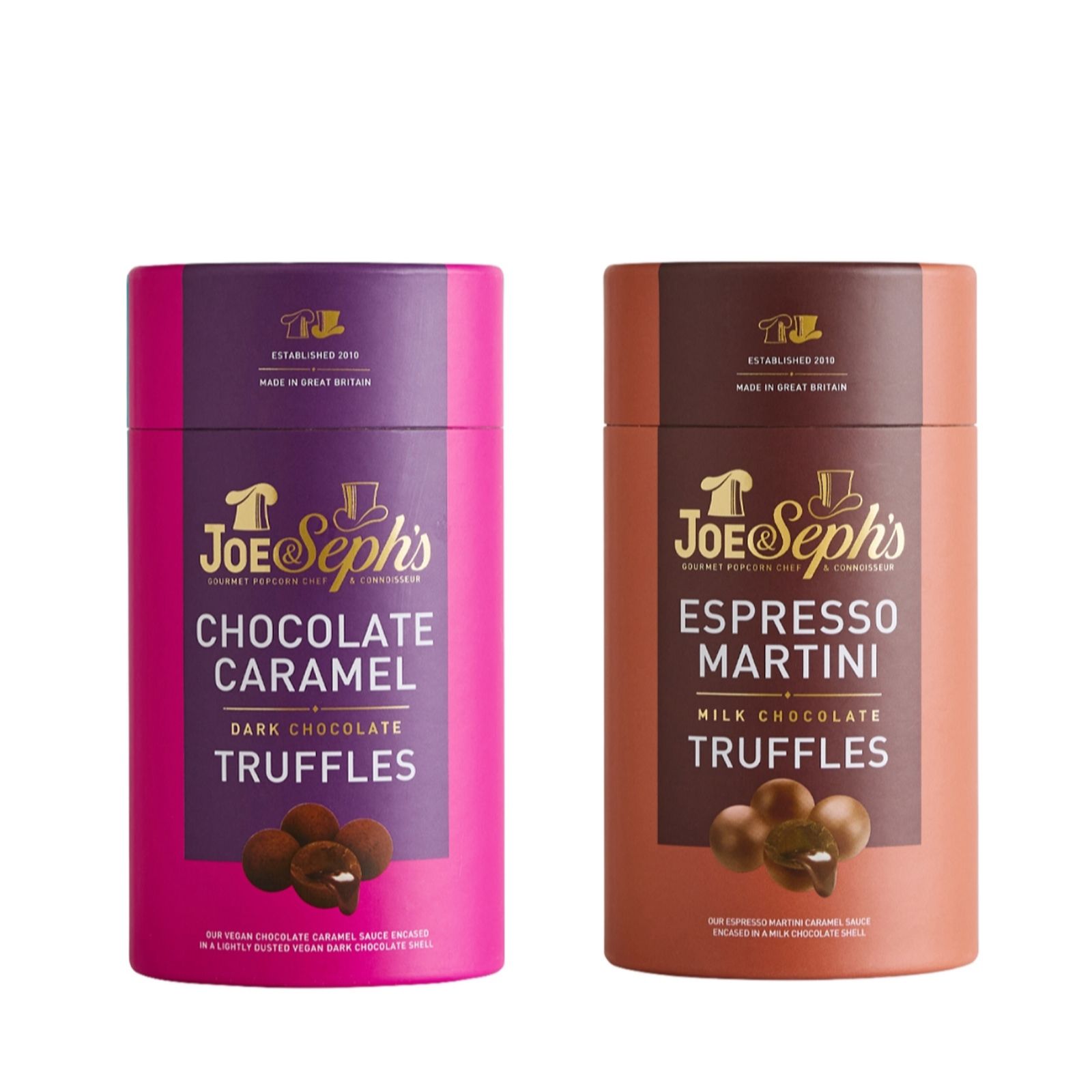 Joe & Seph's Set of 2 Chocolate Truffles