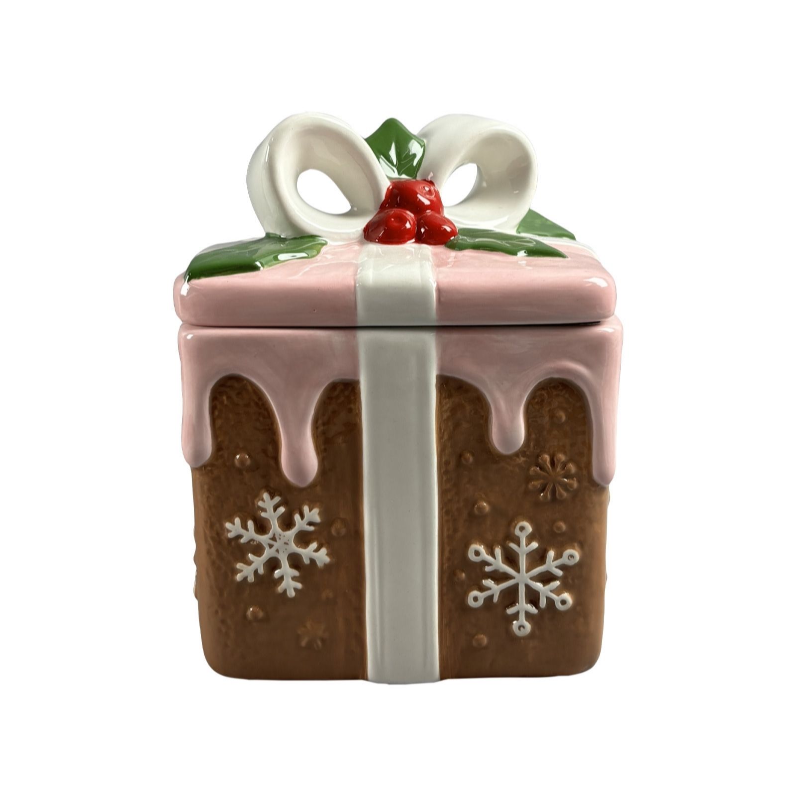 Santa Express Gingerbread Cookie Jar