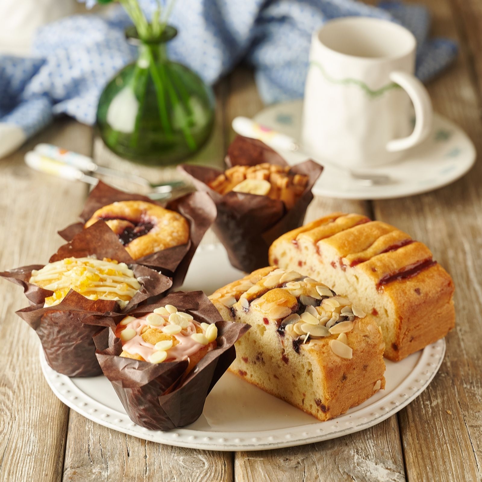 The Original Cake Company 6 Piece Summertime Slabs & Muffins