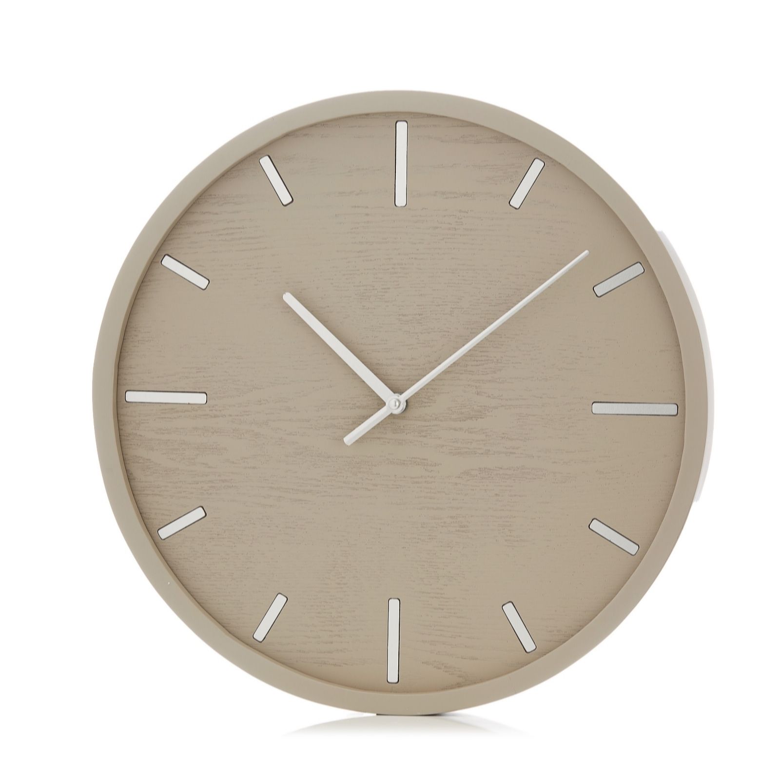 Outlet K by Kelly Hoppen Analogue Wall Clock 40cm QVC UK