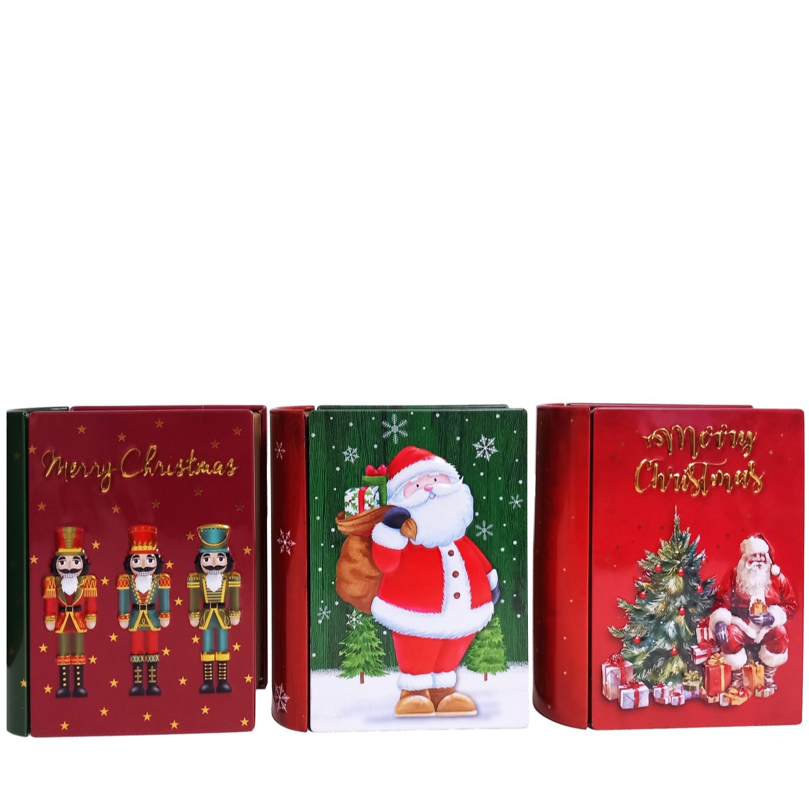 Churchill's Mini Christmas Story Books Sweet Tins