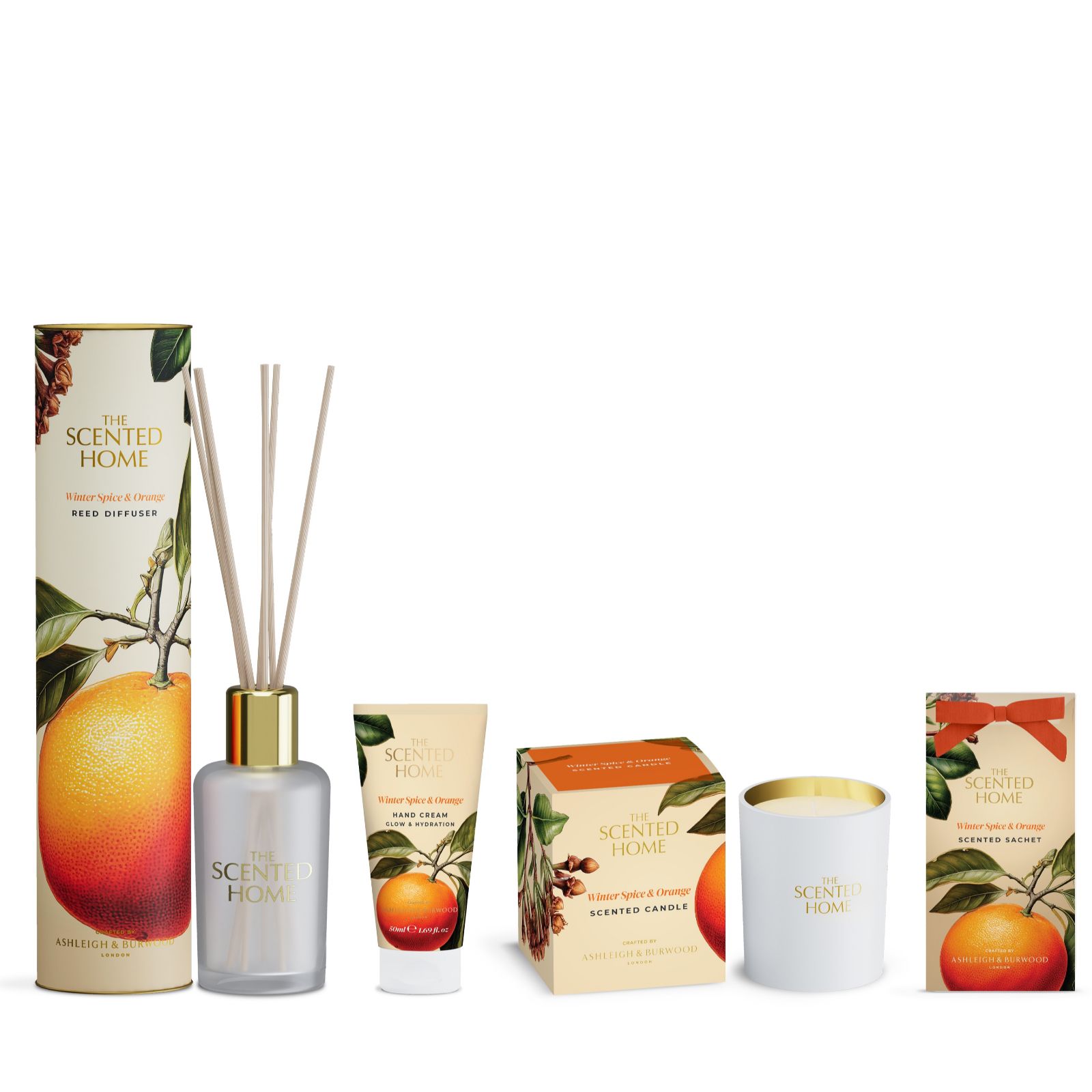 The Scented Home - Home & Hand 3 Piece Bundle & QVC Thank You Gift
