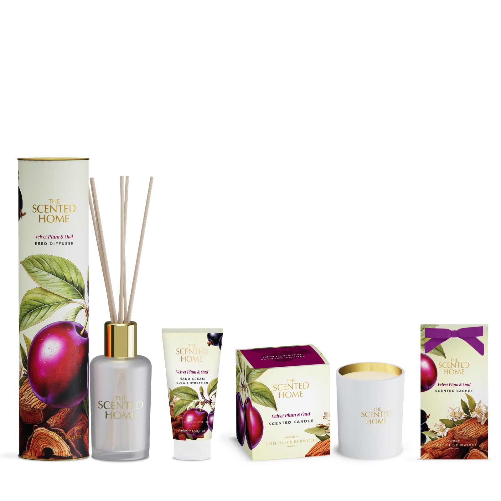 The Scented Home - Home & Hand 3 Piece Bundle & QVC Thank You Gift