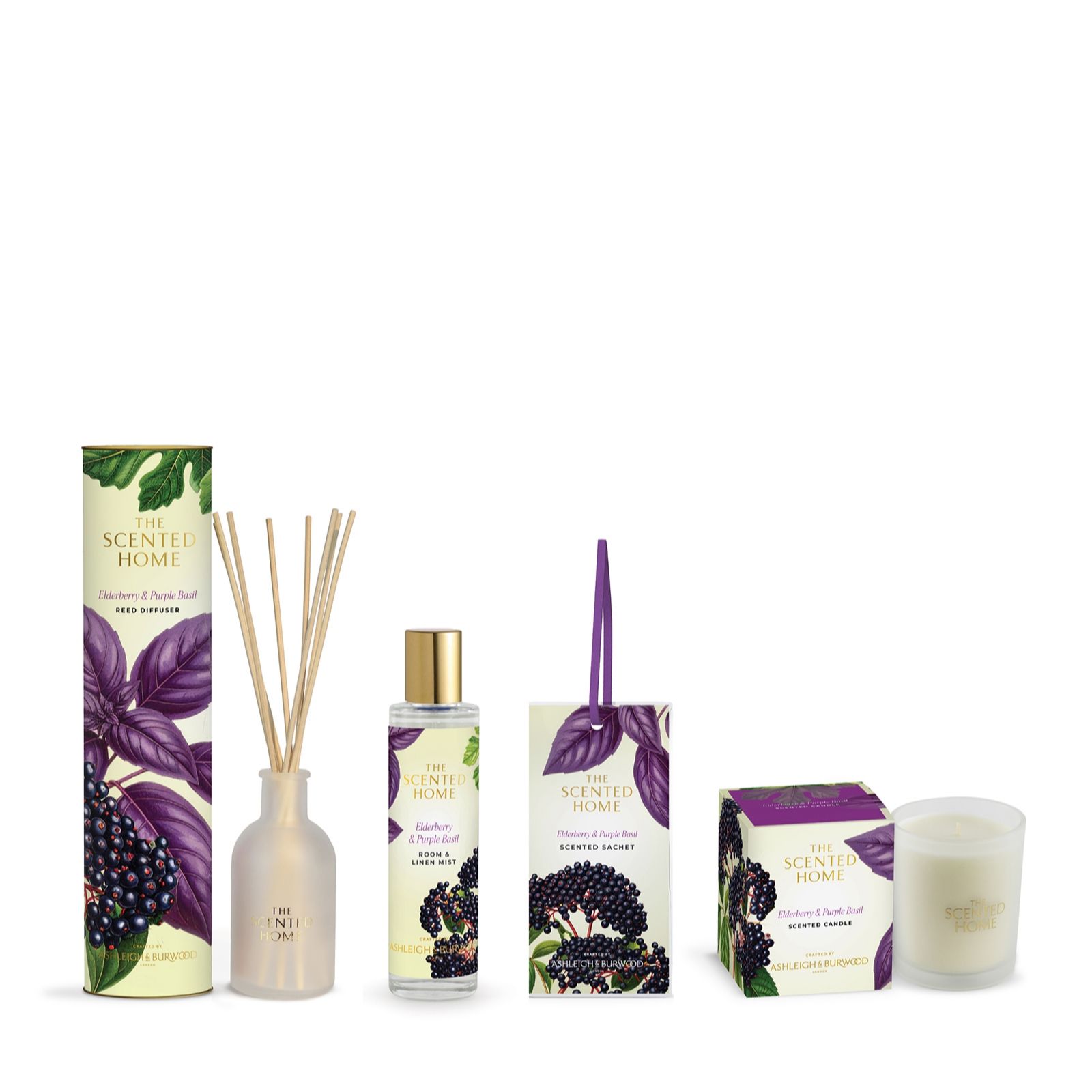 Ashleigh & Burwood &The Scented Home Home&Hand 3 Pc Bundle & QVC Thank You Gift