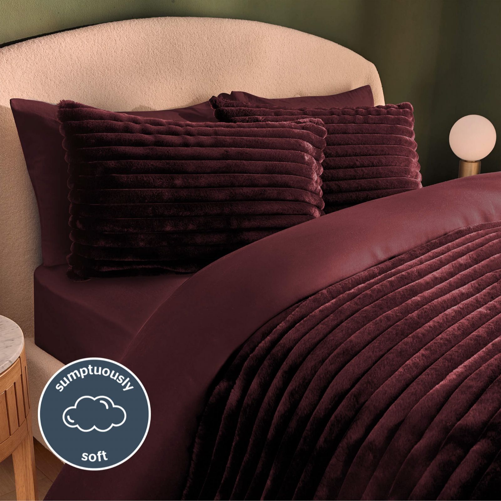 Silentnight Supersoft Faux Fur Duvet Set