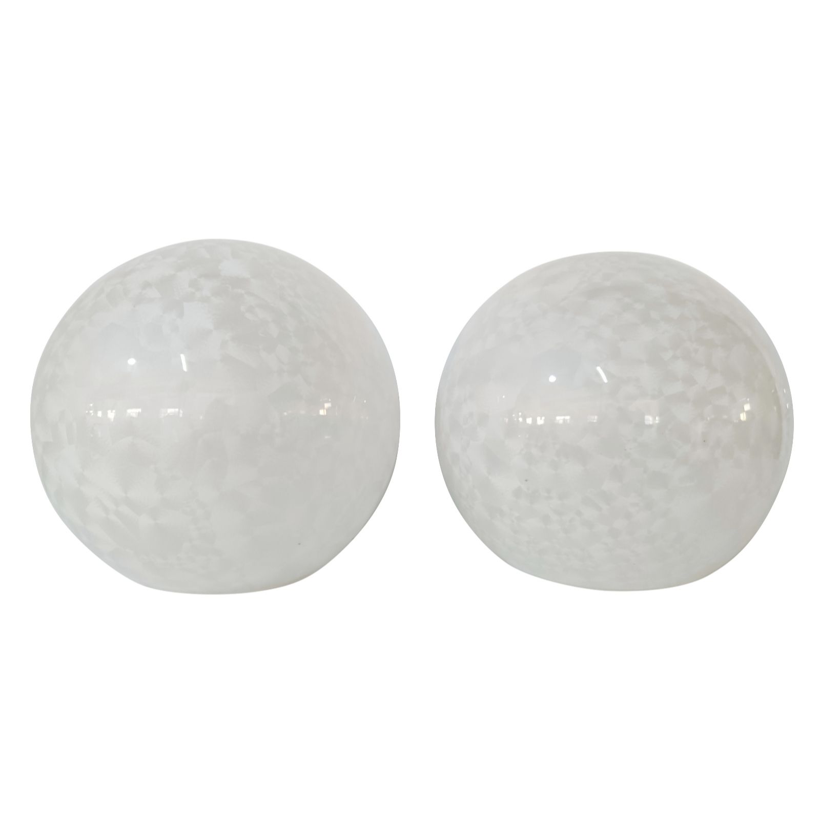 Outlet Luxenoa Set of 2 Simulated Mother of Pearl Sphere - QVC UK