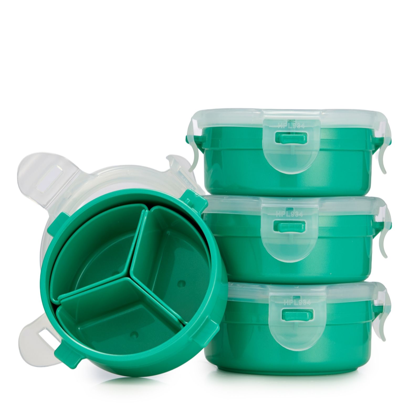 Outlet Lock & Lock Set of 4 Pill Organizers