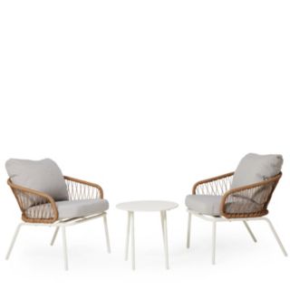 Sara by Sara Davies 2 Seater Cushioned Bistro Set with Table