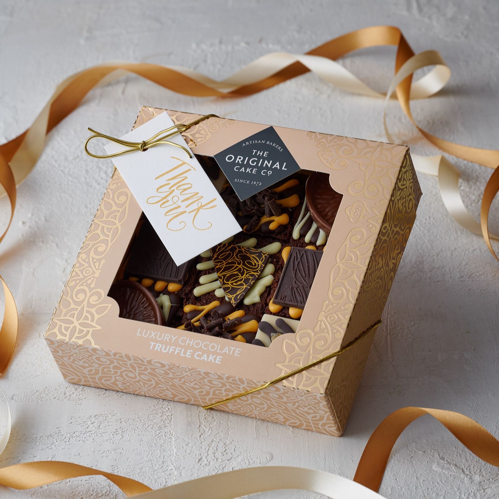 Original Cake Company Chocolate Orange Truffle Cake Gift Box