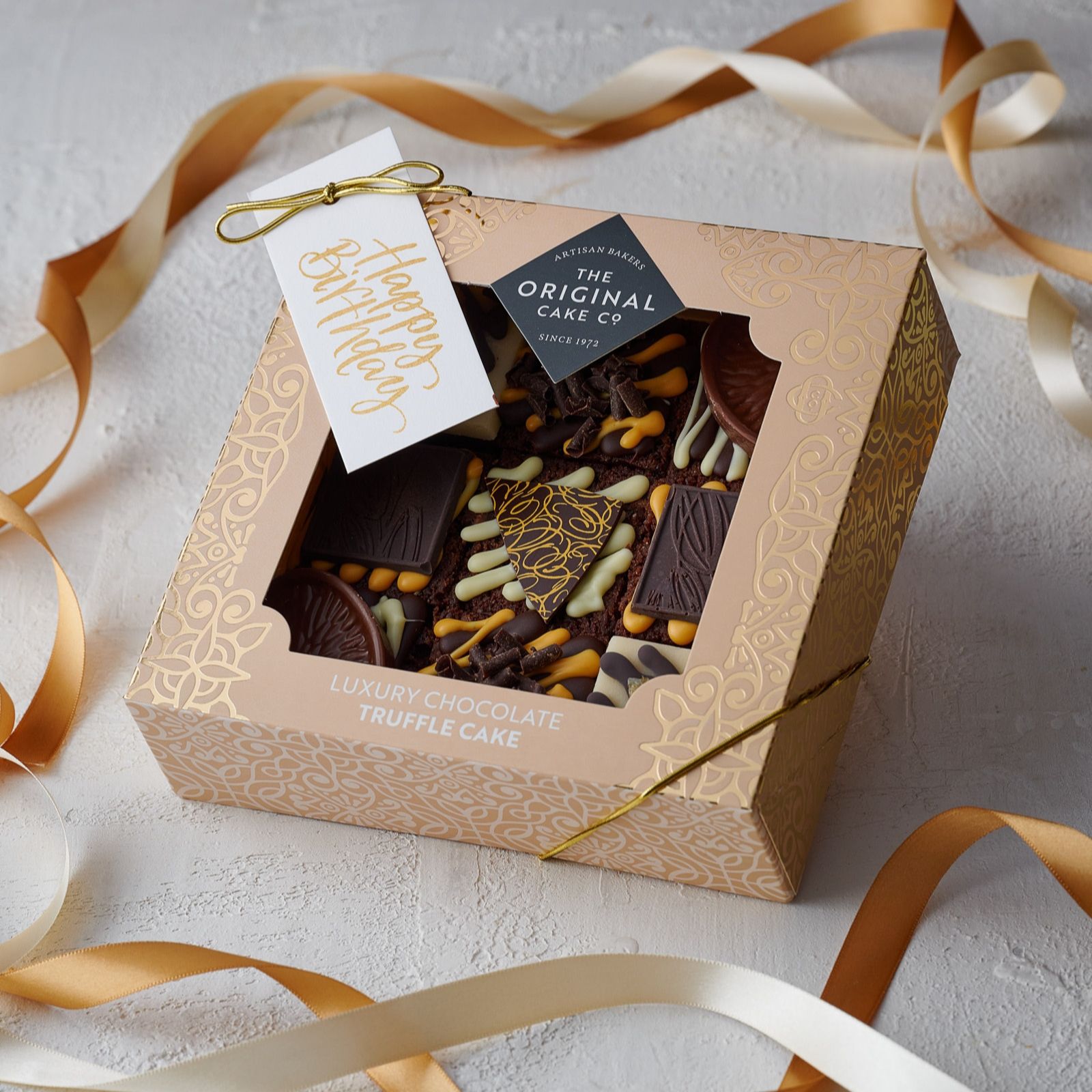 Original Cake Company Chocolate Orange Truffle Cake Gift Box