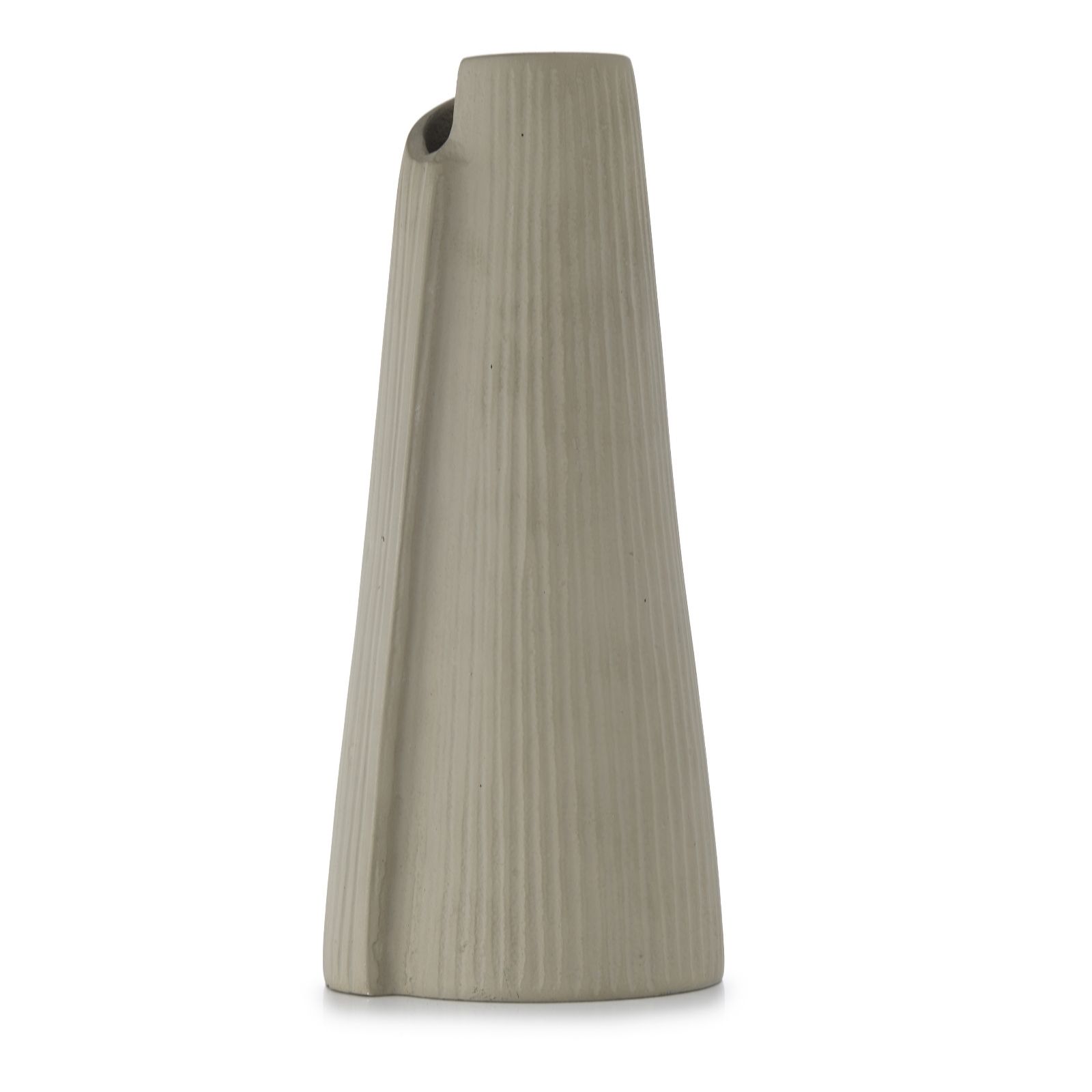 Outlet K by Kelly Hoppen Textured Aluminium Vase